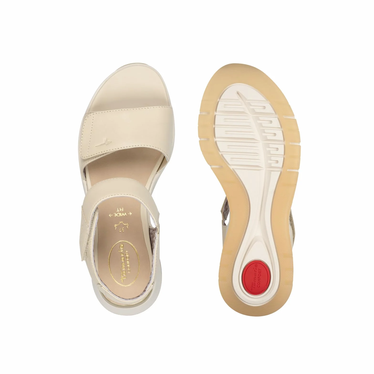 Tamaris Kobiety Tamaris Comfort Damen Sandale MultiadjustableSandał