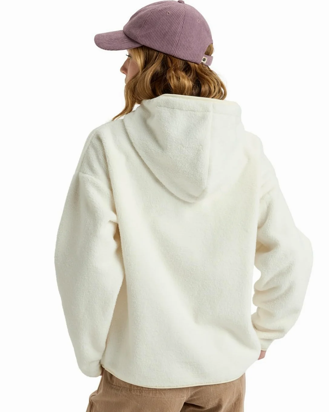 Roxy Fajny polar wzywający biały XS