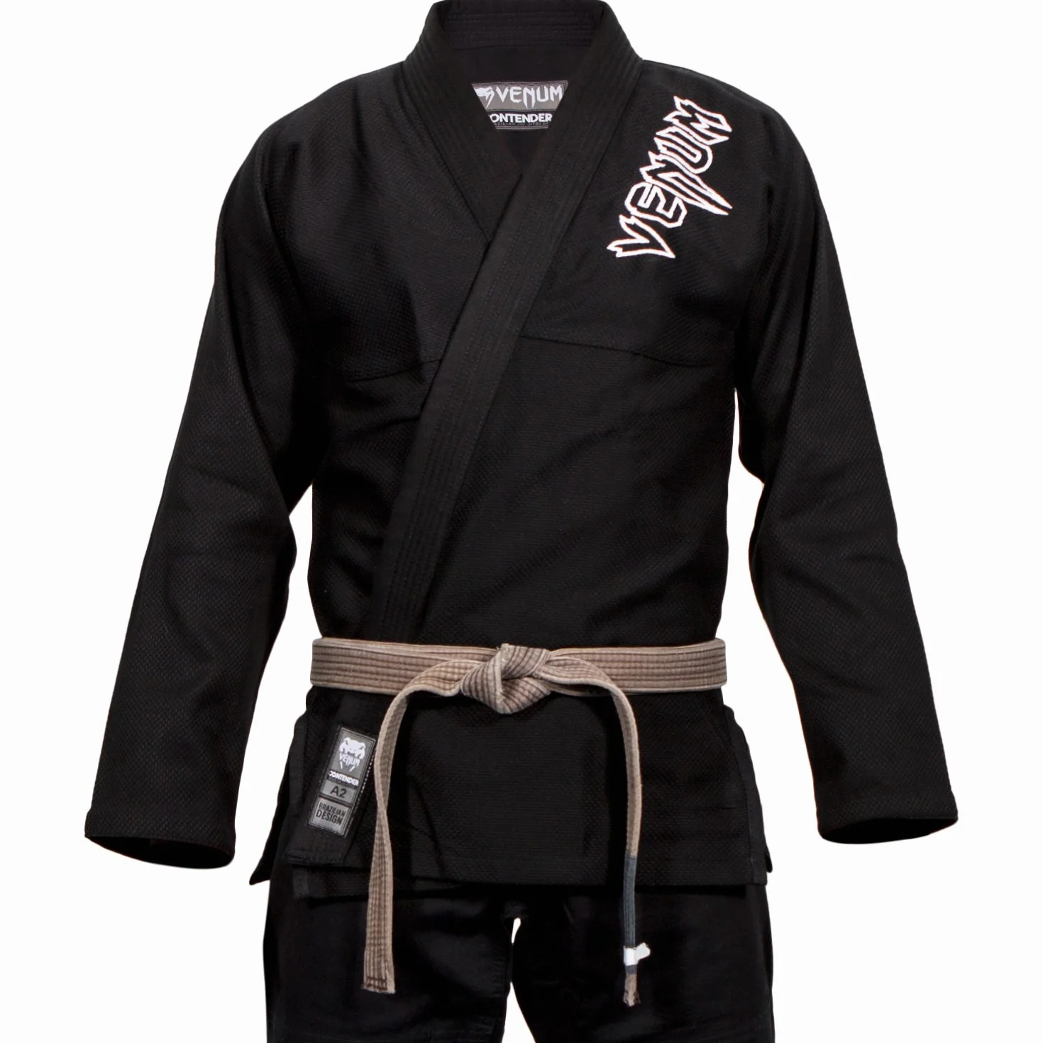 Venum, Contender 2.0 BJJ Gi, męskie, A1.5, czarne