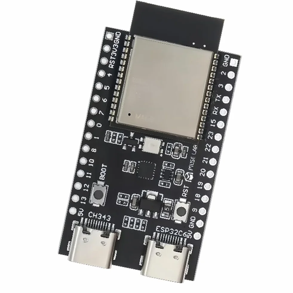 C6 deska do projektowania ESP 32 Core Board -C6 WiFi + Bluetooth Internet rzeczy Dual Typ-C ESP 32 Core Board -C6-DevKit C N4R2
