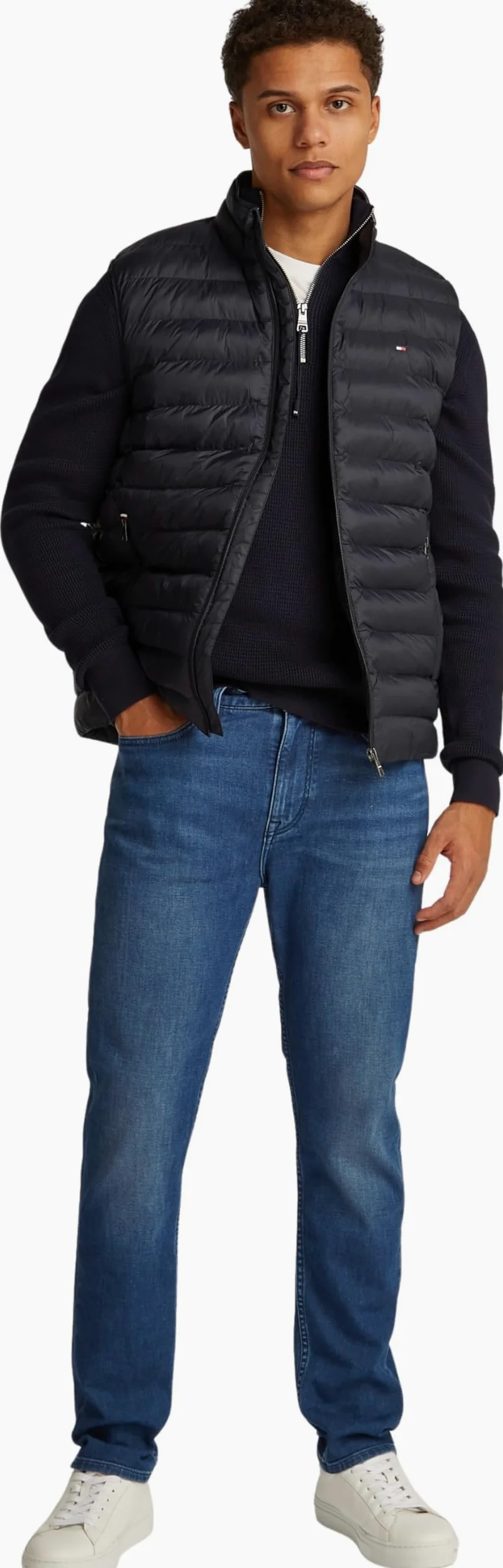 Tommy Hilfiger Baby Boys Core Packable kamizelka z recyklingu Vestmw0mw39989 (1 szt.)