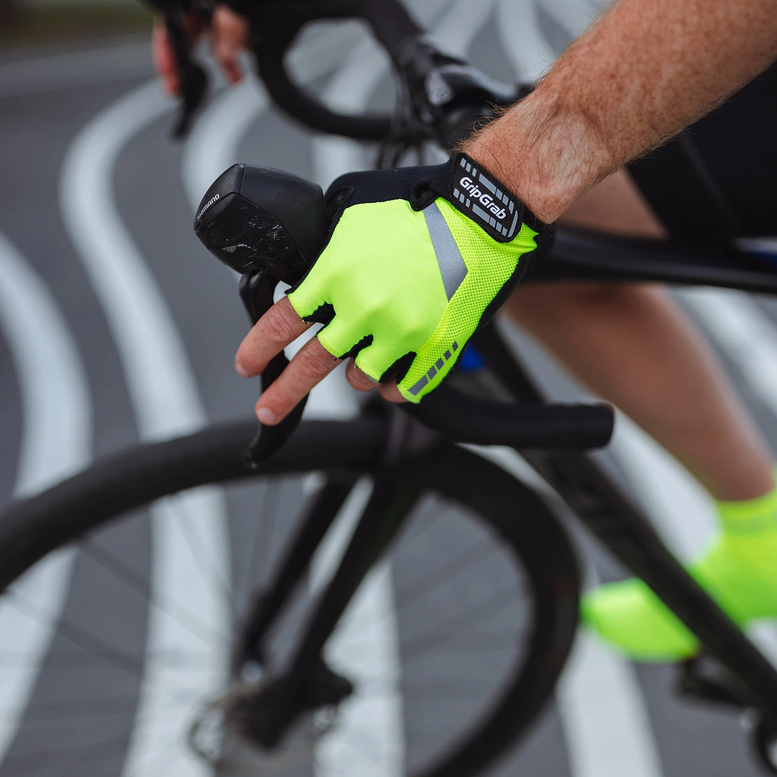 GripGrab ProGel 4 mm DoctorGel wyściółka bez palców rękawiczki rowerowe letnie rękawiczki rowerowe półpalce, żelowe, kolarskie