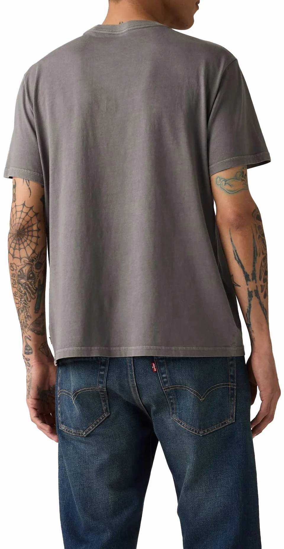 Levi's Ss Relaxed Fit Tee Lightning Eagle Smoke, Lightning Eagle Smok, L