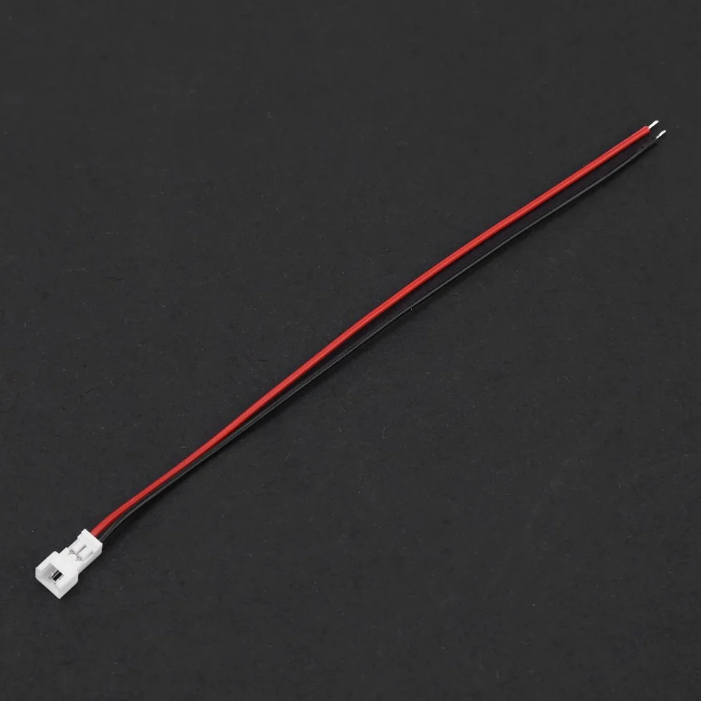 Akozon 20szt.Złącza JST 1.25MM 2-pinowe / 3-pinowe złącze męskie i żeńskie z kablami (2pin)
