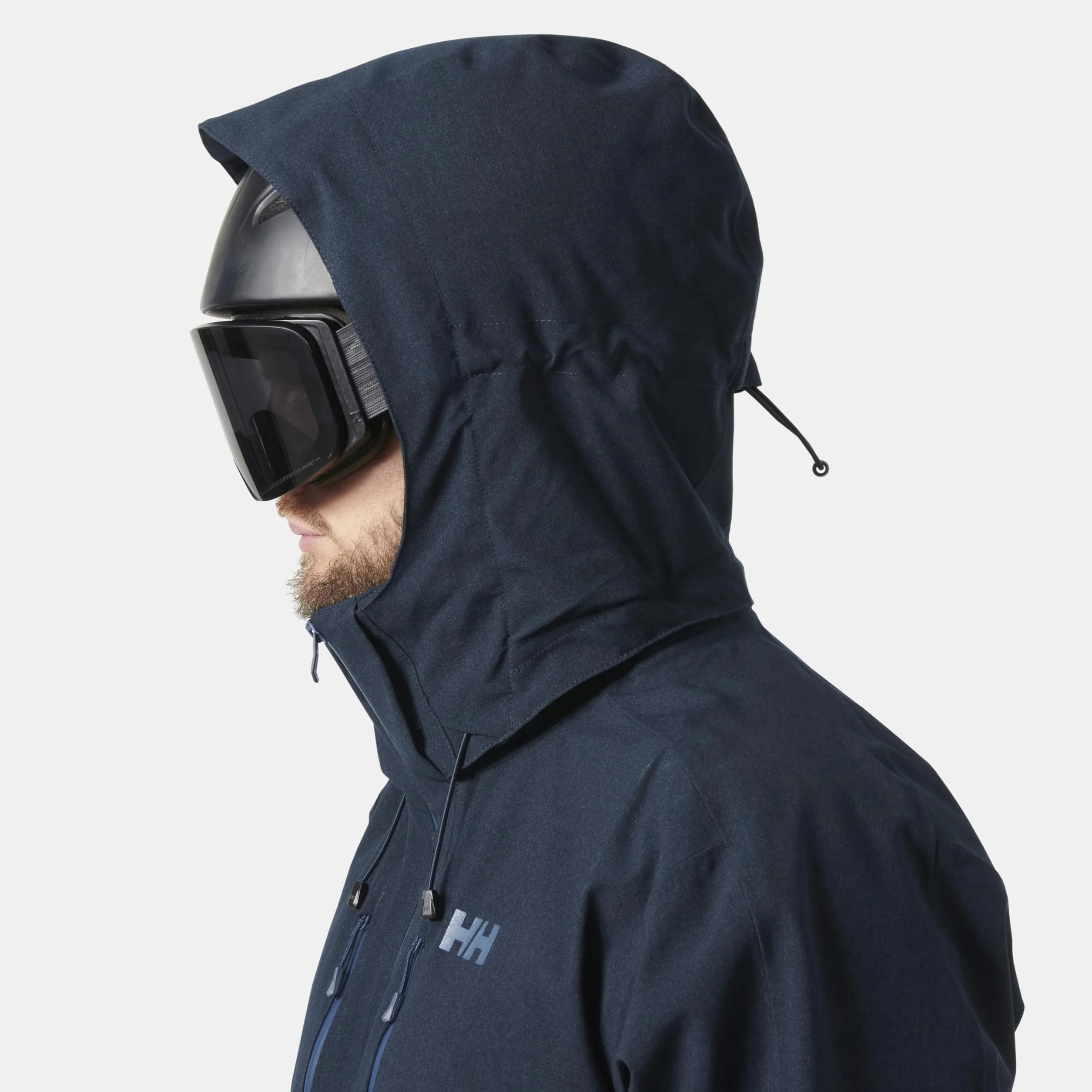 Helly Hansen Mężczyźni Juniper 3.0 Kurtka Narciarska, Granatowy (597 Navy), XL