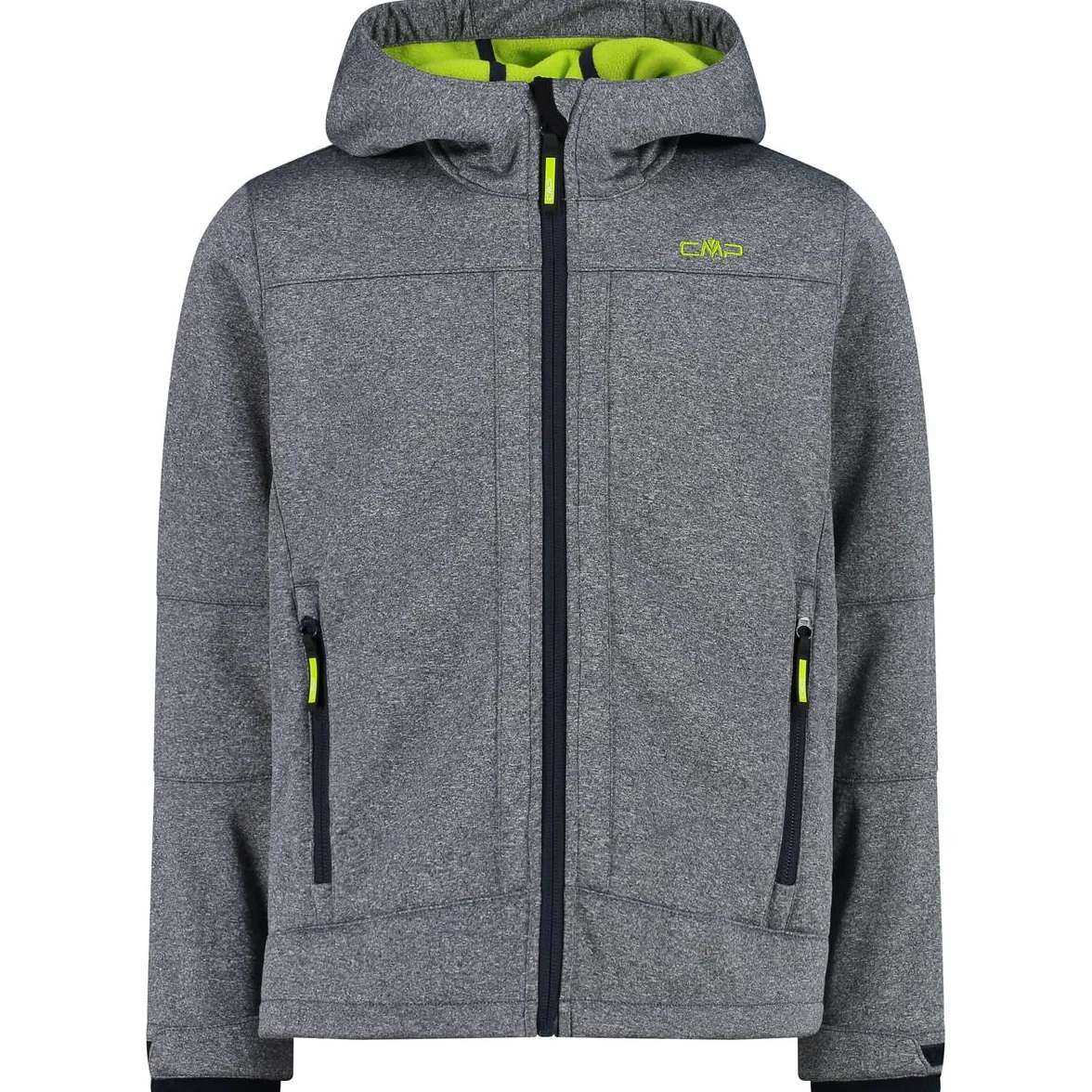 CMP Kurtka Softshell Melange Dla Dzieci Ze Stałym Kapturem