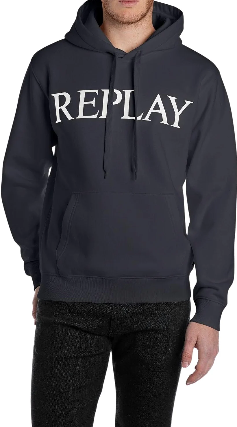 Replay Bluza z kapturem Mężczyźni M3104