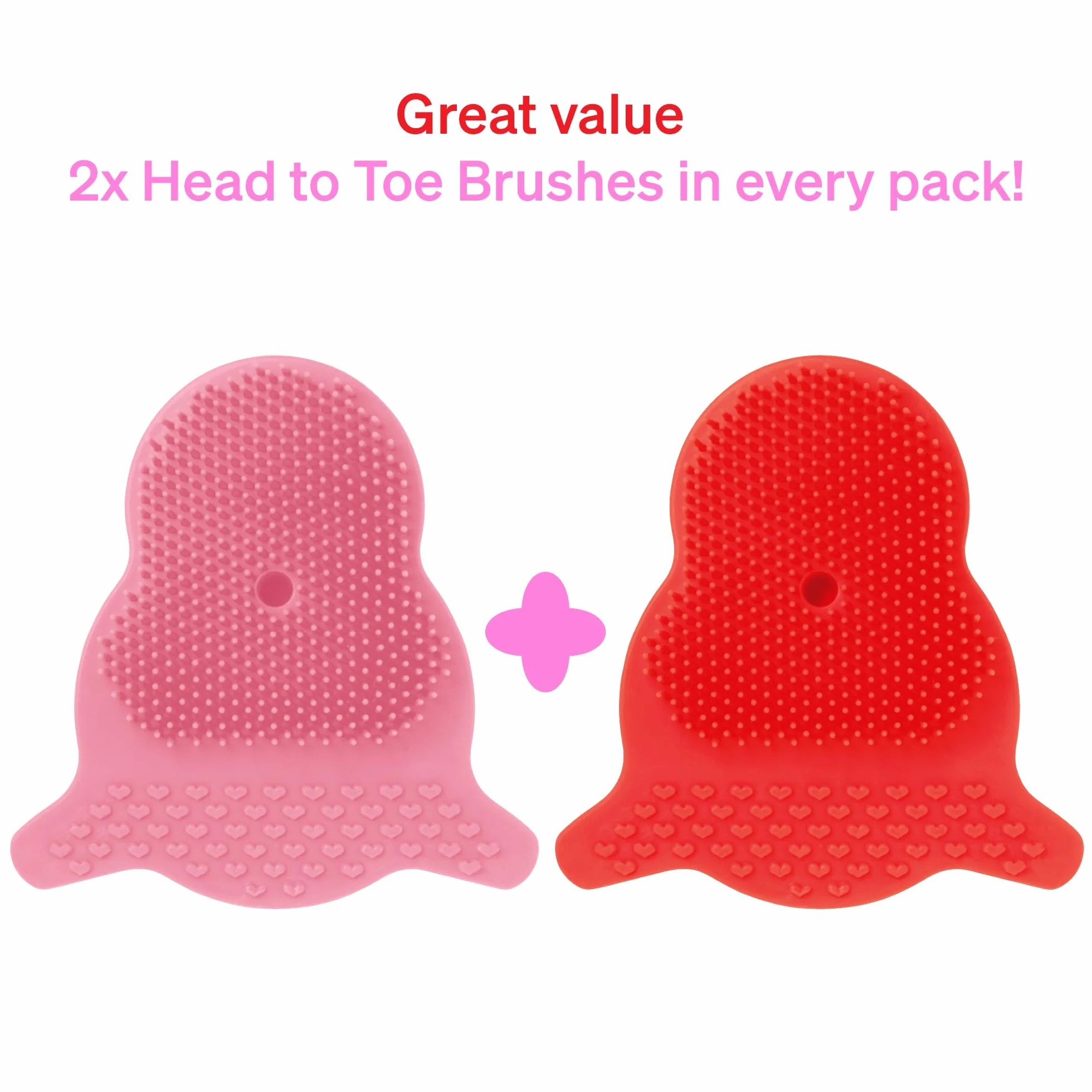 LoveNoobs Baby Hair Brush - 2 Pack Cradle Cap Brush, Baby Brush Set for Newborns, Baby Comb for Dry Skin