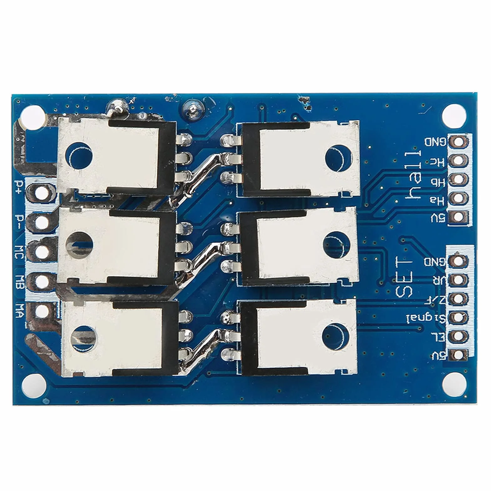 Bezszczotkowy Sterownik Silnika DC, Płyta Sterownicza Hall BLDC DC 12V do 36V 15A 500W