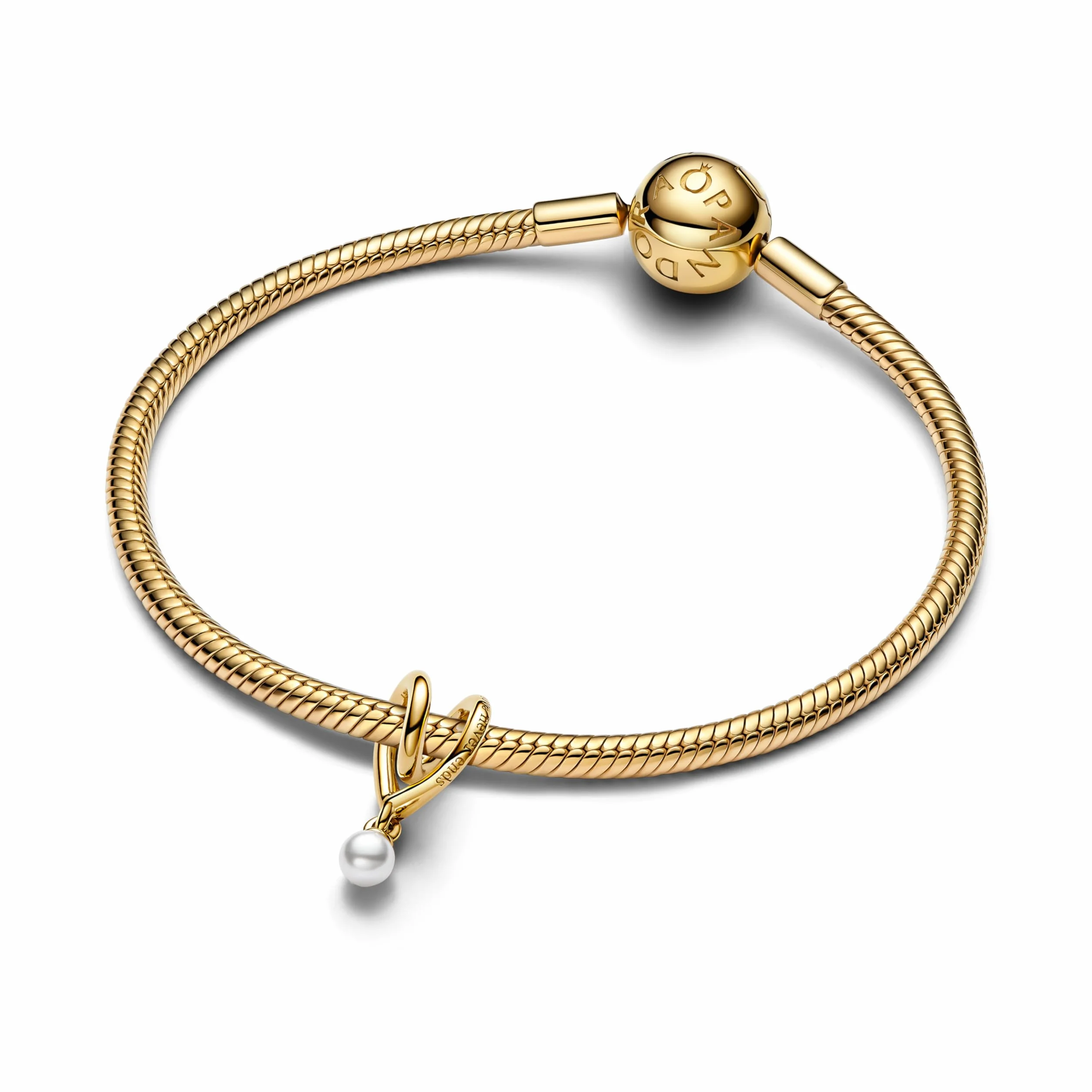 Pandora Moments Charm 764138C01 owinięte serce