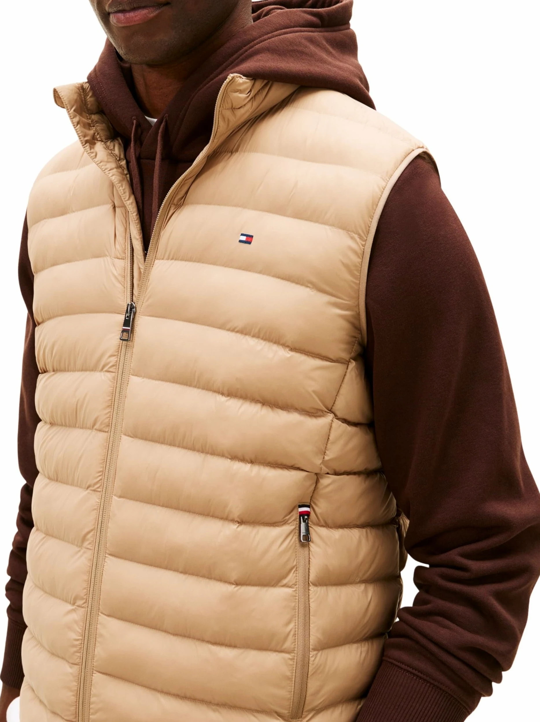 Tommy Hilfiger Kamizelka Mężczyźni Packable Recycled Vest Mw0mw37677