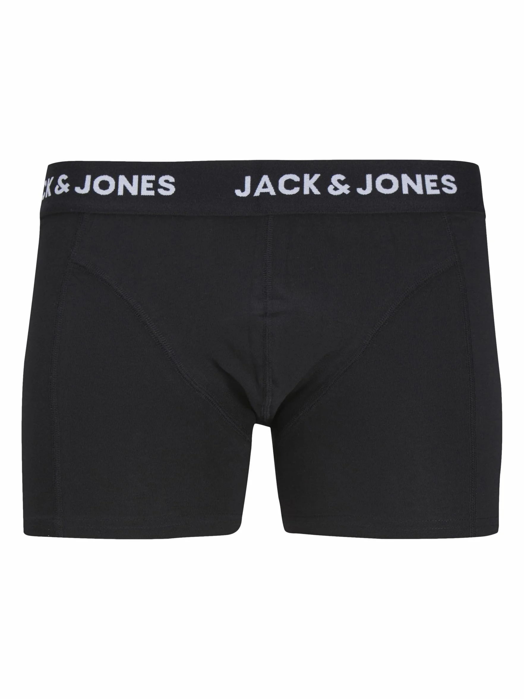 JACK & JONES Jacanthony Trunks Bokserki Mężczyźni Zestaw 3 Sztuk Czarne