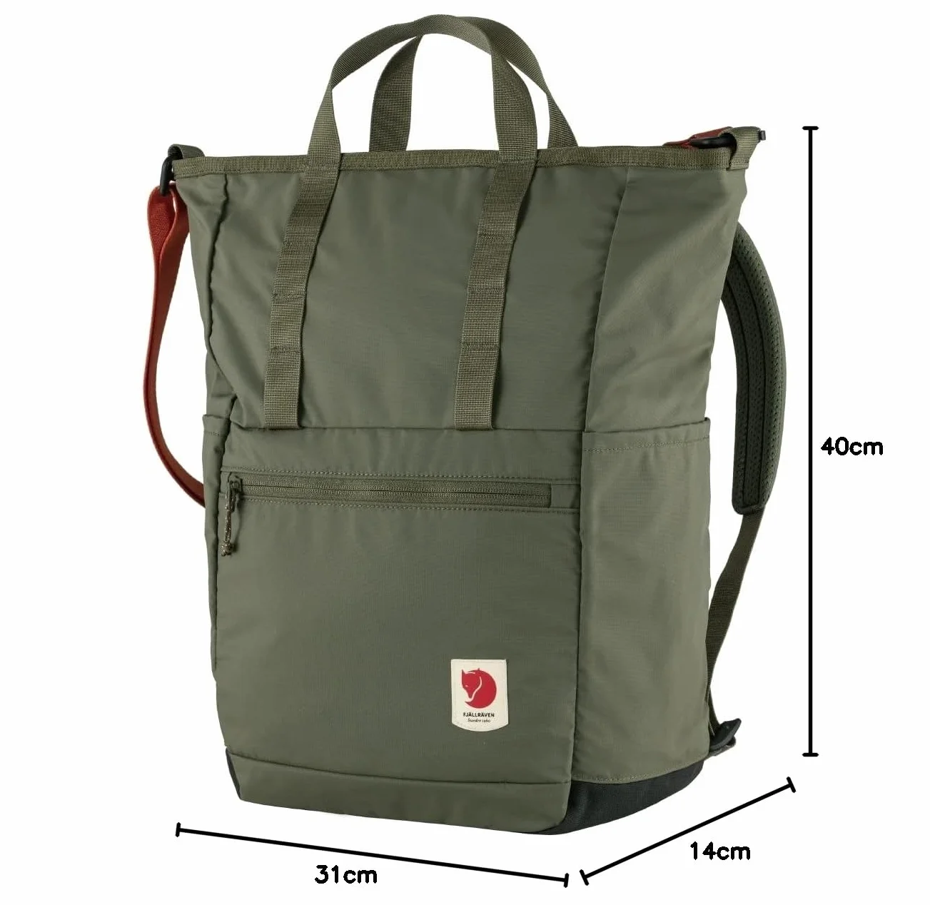 Fjällräven High Coast F23225-550 czarny jeden rozmiar