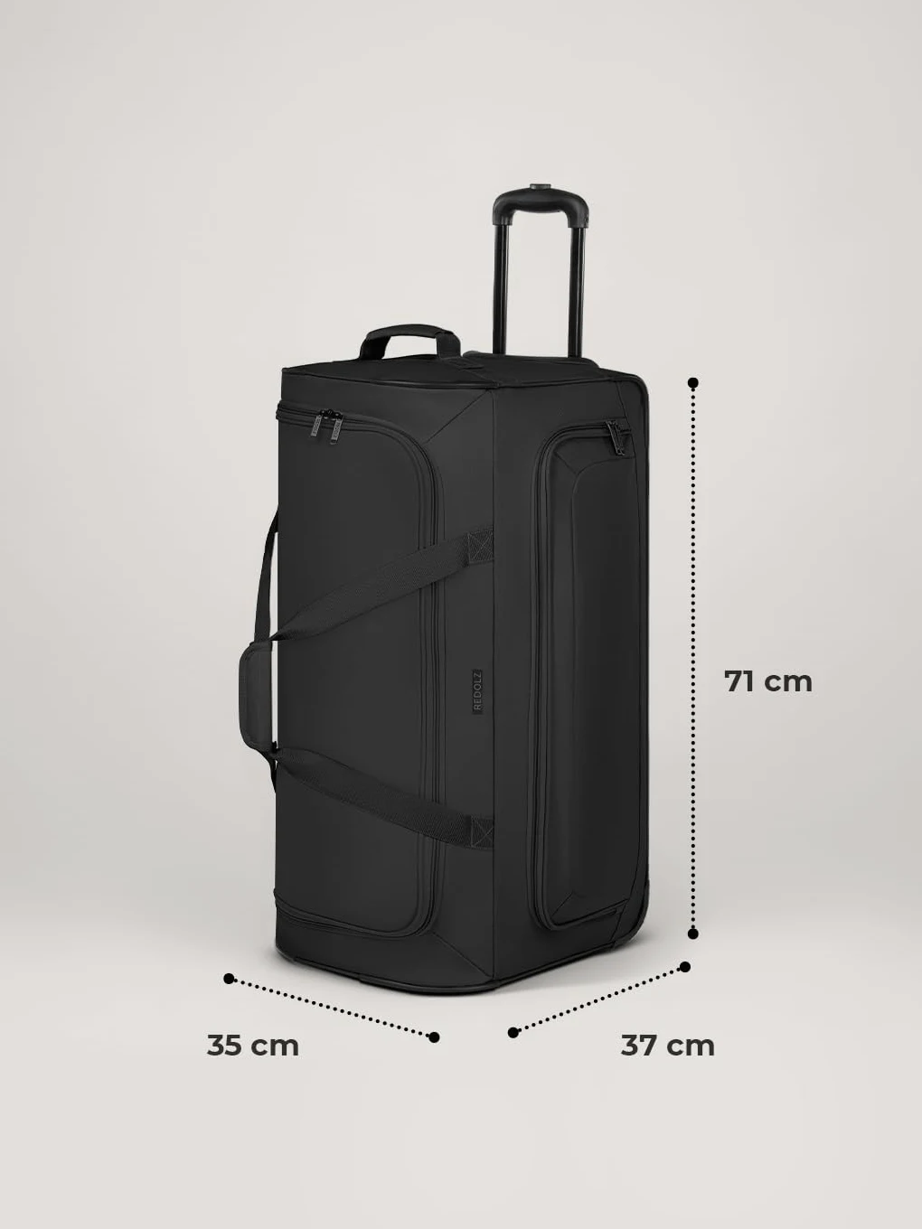 Stammartikel Duffle Essentials, czarny, L (71 cm)