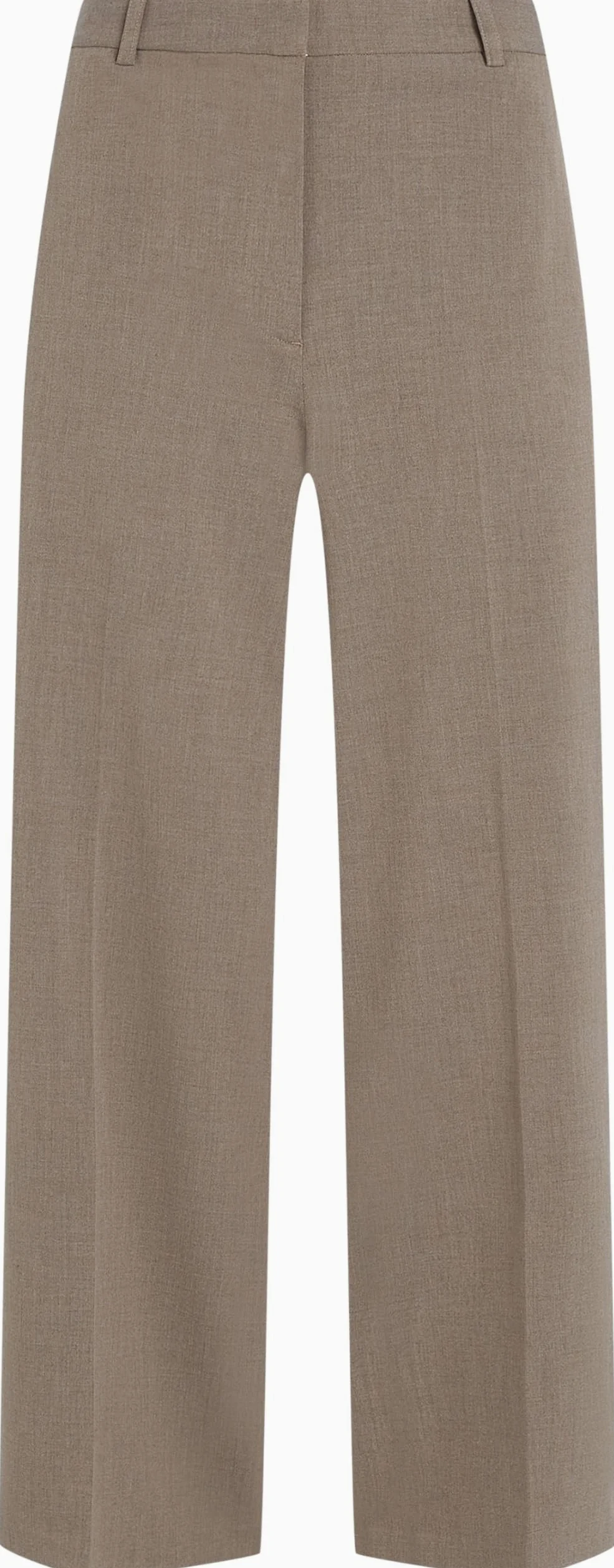 TOMMY HILFIGER Lw Bi-stretch Wide Leg Crop Pant Ww0ww45463 - LW BI-STRETCH Spodnie z szerokimi nogawkami WW0WW45463 Kobiety