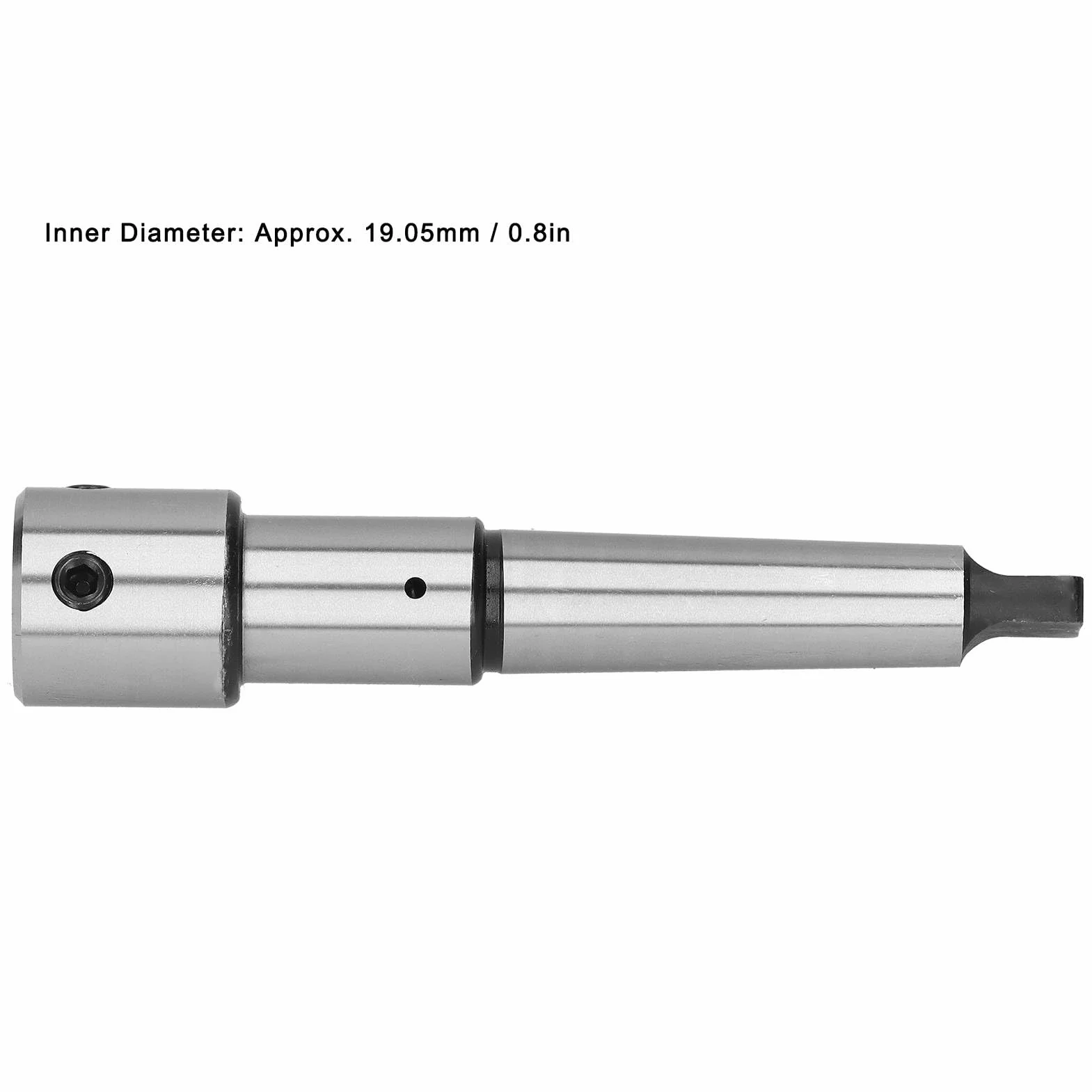 Mt3 Adapter Weldon Adapter Trzpienia Weldon Stalowy Srebrny Uchwyt Wiertarski Trzpień z Chwytem Morse'a Obcinak Pierścieniowy Przemysłowe Narzędzie Metalowe Mt3-19.05Mm