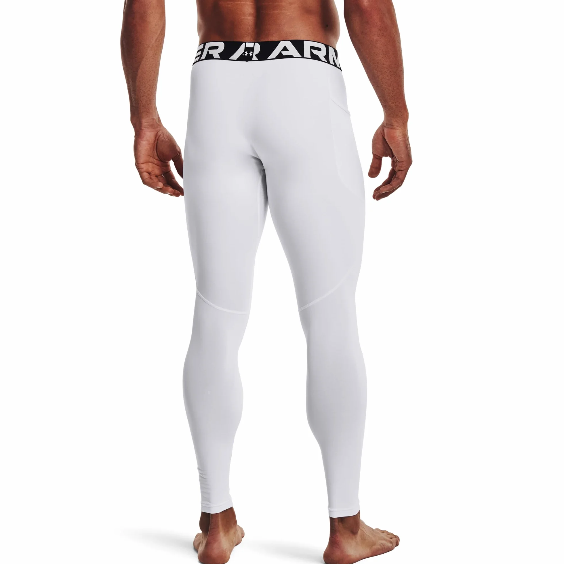 Under Armour Cg Armour Leggings - Ultra ciepłe legginsy sportowe męskie z 4-kierunkowym stretchem