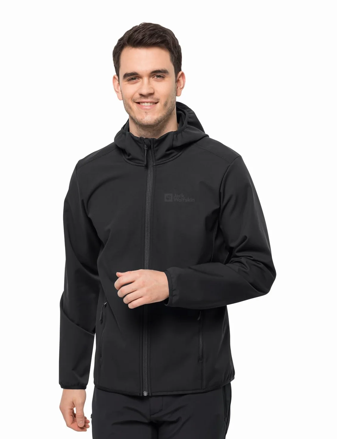 Jack Wolfskin Mężczyźni Bornberg M Kurtka, Czarny, L