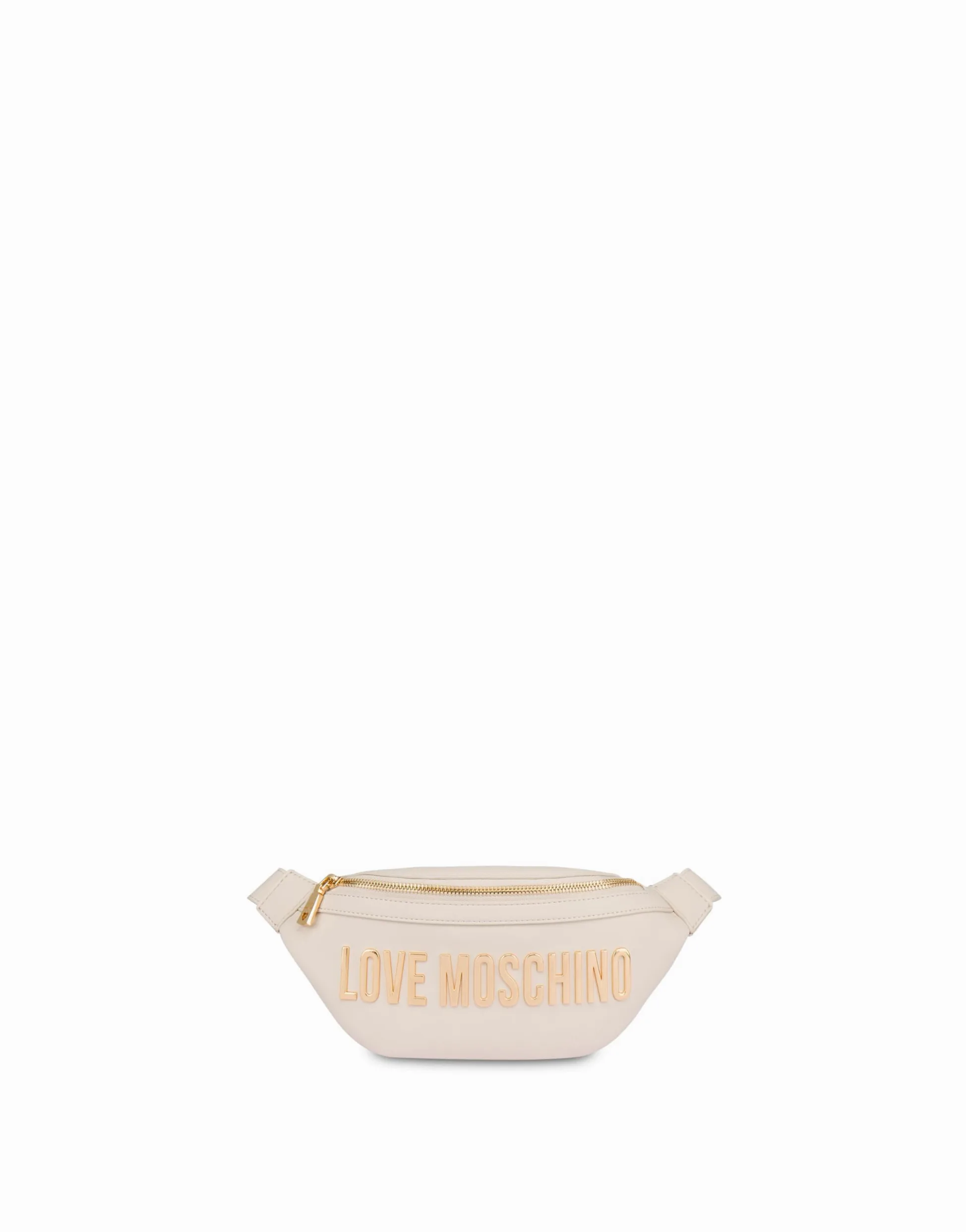 Love Moschino JC4195PP1NKD0110 Fanny Pack Damski, kość słoniowa, pojedyncza, kość słoniowa, Taglia unica