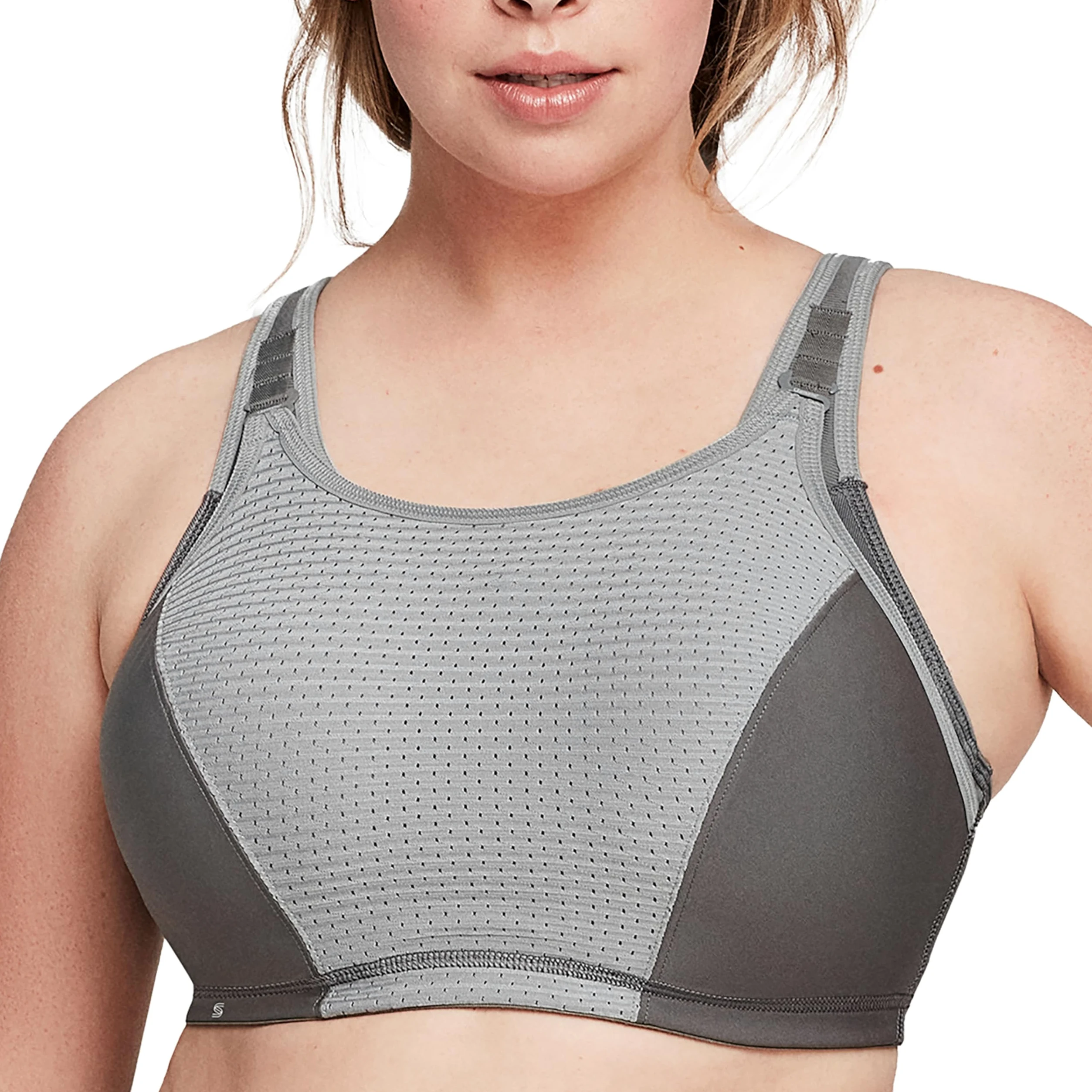 Glamorise Damski biustonosz sportowy Full Figure Elite Performance regulowany Wonderwire #9167