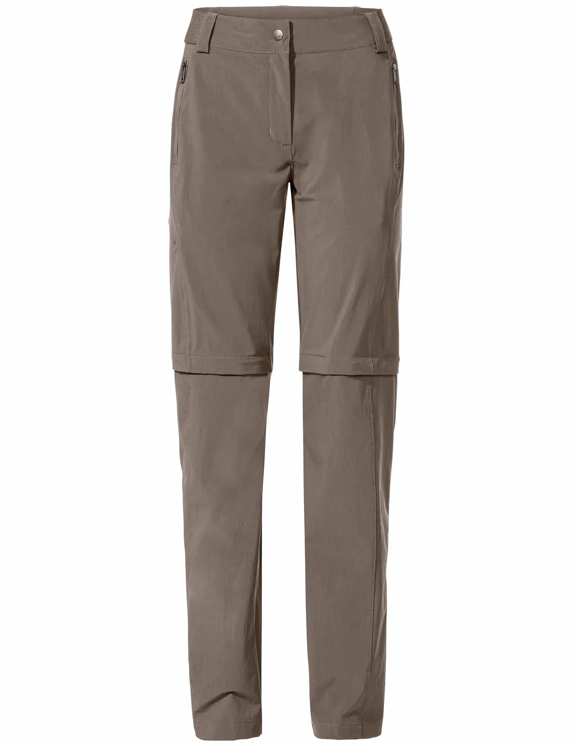 VAUDE Damskie spodnie trekkingowe z odpinanymi nogawkami Farley Stretch III, wodoodporne spodnie outdoorowe, rozciągliwe, oddychające spodnie trekkingowe z gumowym ściągaczem, wygodne, wiatroszczelne i szybkoschnące