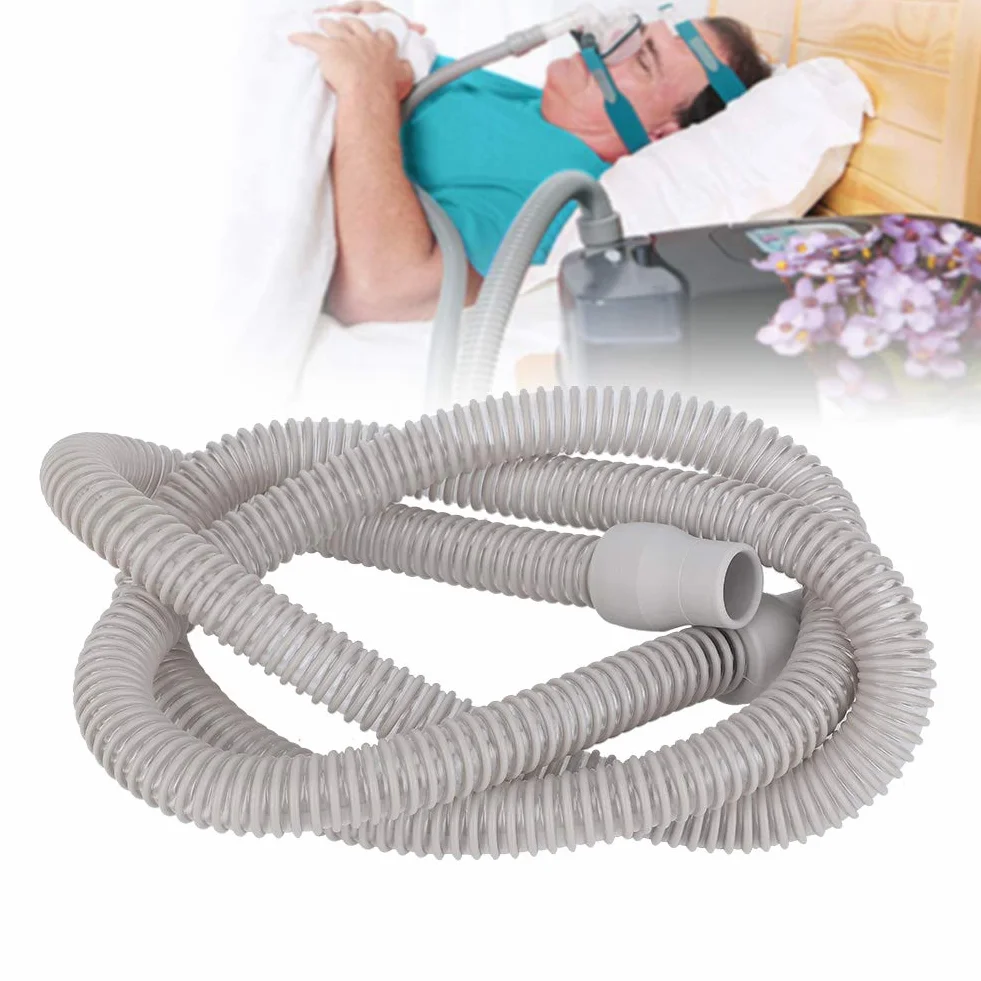 Wąż CPAP, uniwersalna rura do maszyny oddechowej CPAP, rura wentylacyjna z uniwersalną rurką z tworzywa sztucznego CPAP 1,8 m do akcesoriów do maszyn oddechowych
