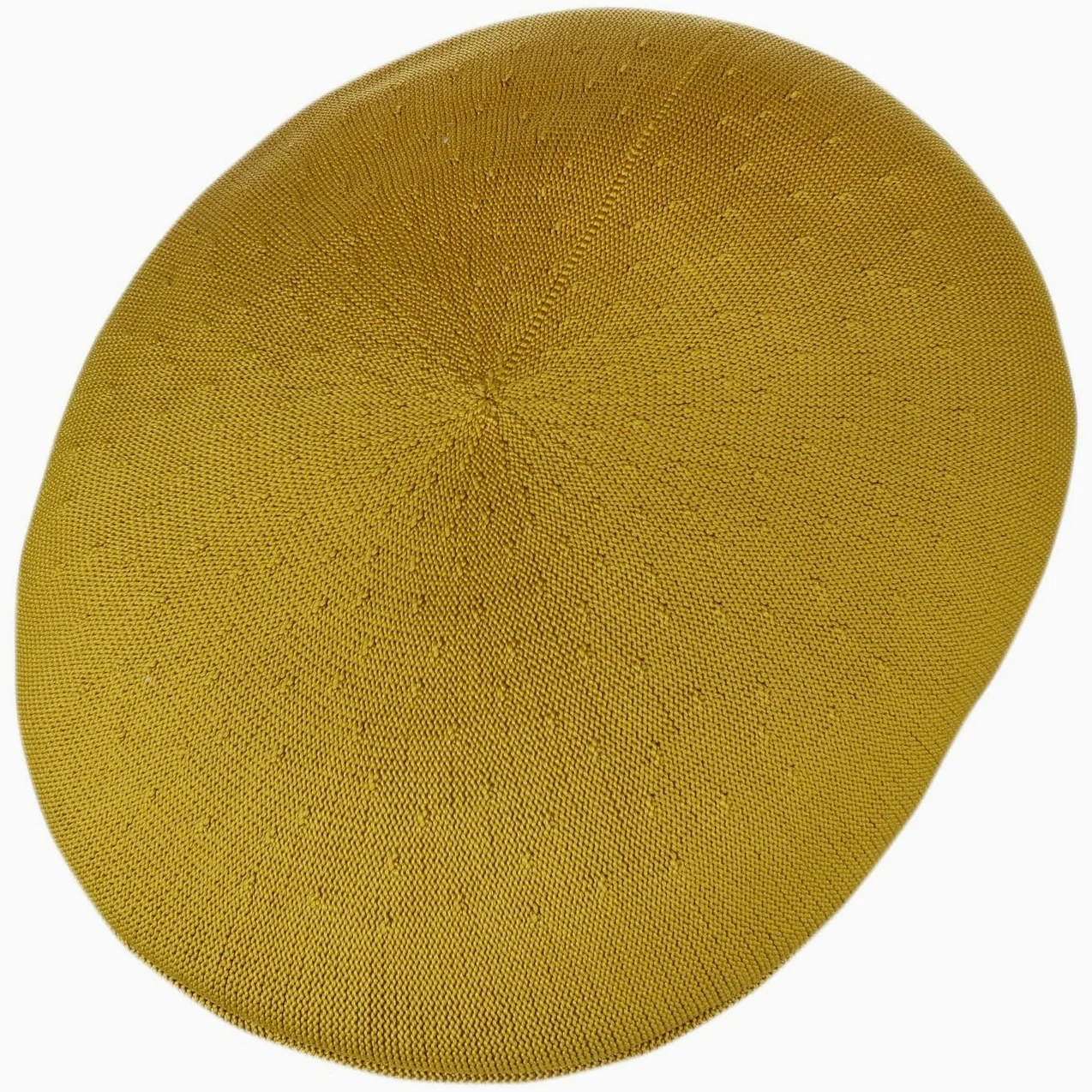 Kangol Tropic 504 płaska czapka damska / męska czapka letnia z daszkiem, całoroczna wiosna jesień zima - S (54-55 cm) żółta