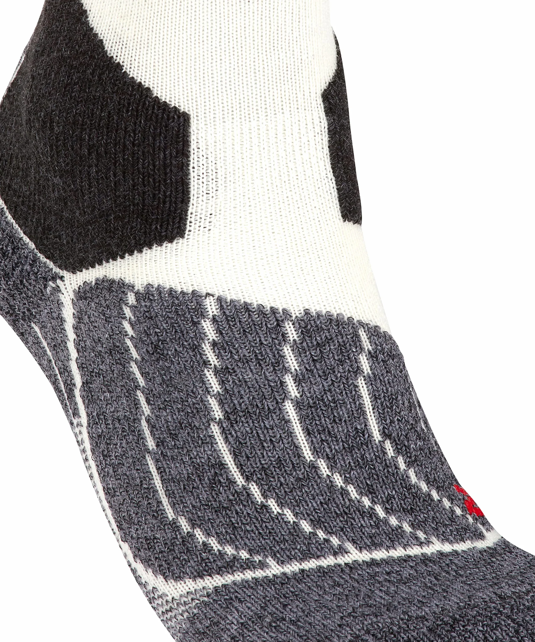 FALKE Skarpety narciarskie SK1 Comfort W Kh Wełna Jedwab ciepłe grube 1 Para Biały Off-White 37-38