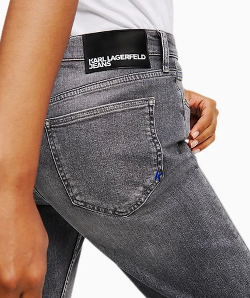 KARL LAGERFELD JEANS Klj High Rise Straight Denim - Dżins Kobiety