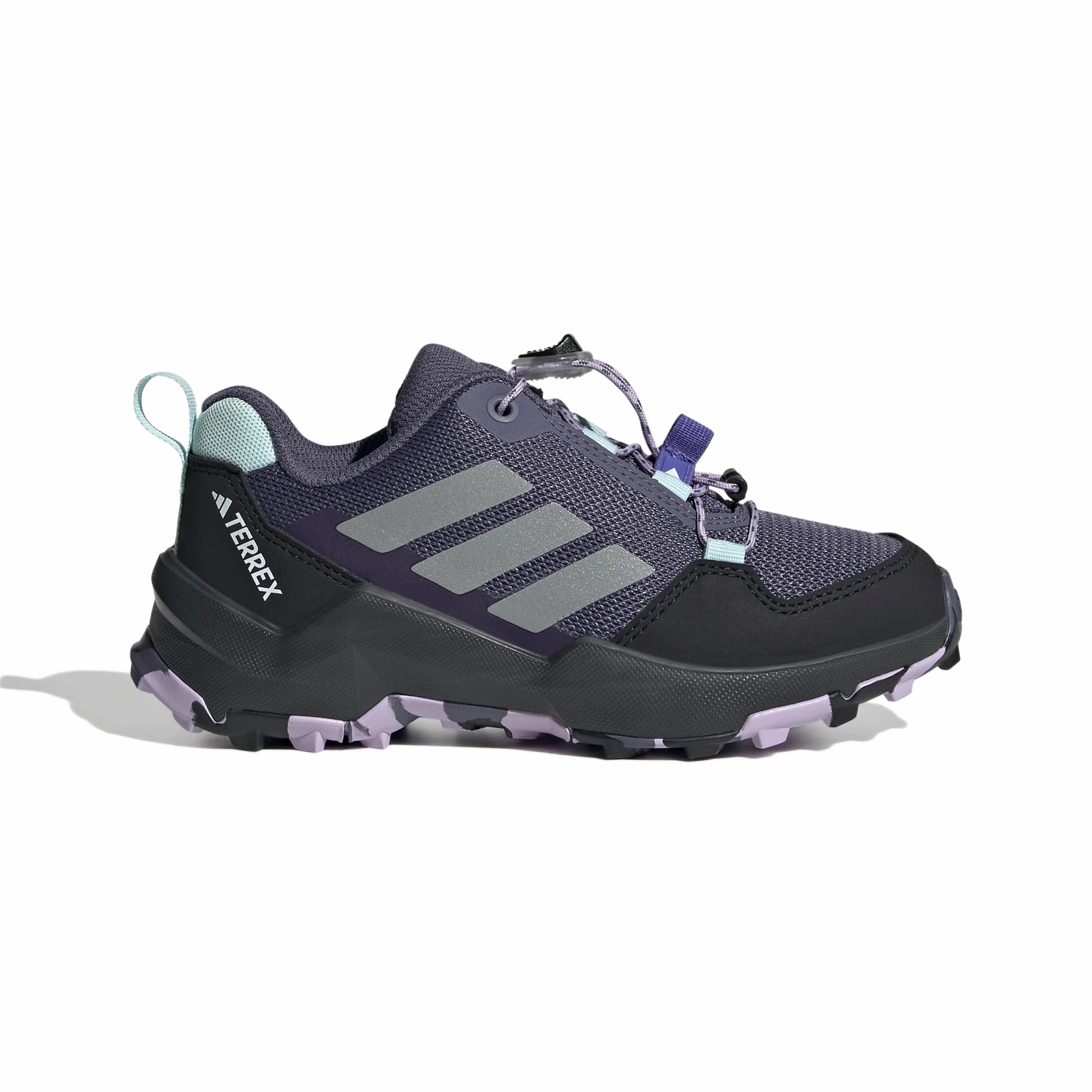 adidas Uniseks - dzieci Terrex AX4S SPEED LACING Hiking Shoes Kids, preloved violet/matte silver/powder plum, 38 EU