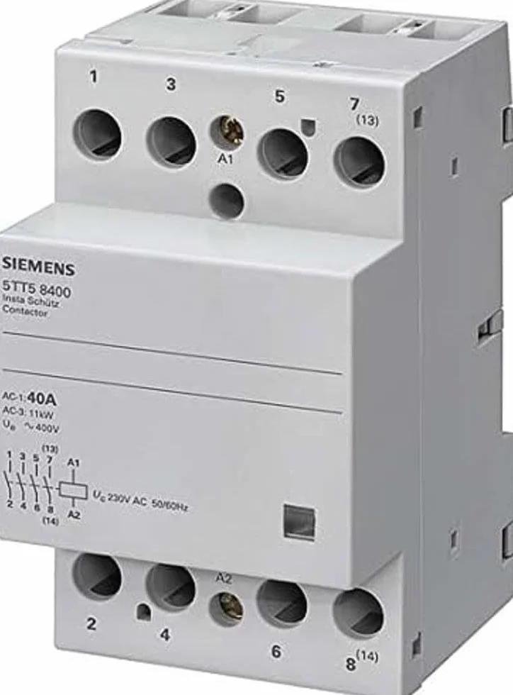 Siemens - Styk instalacyjny, 4 N, 24 V