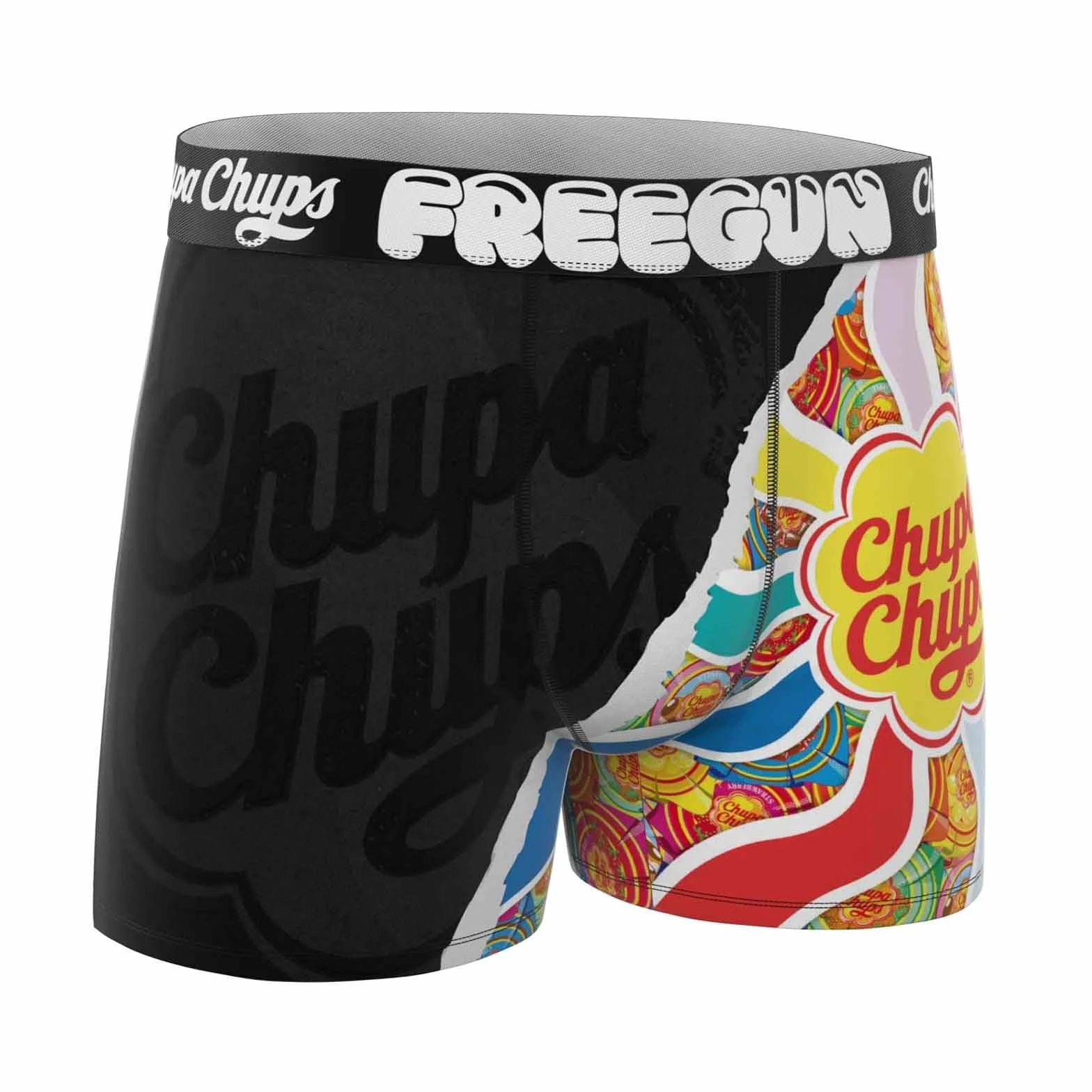 FREEGUN Bokserki męskie z mikrofibry Candy Smoczek