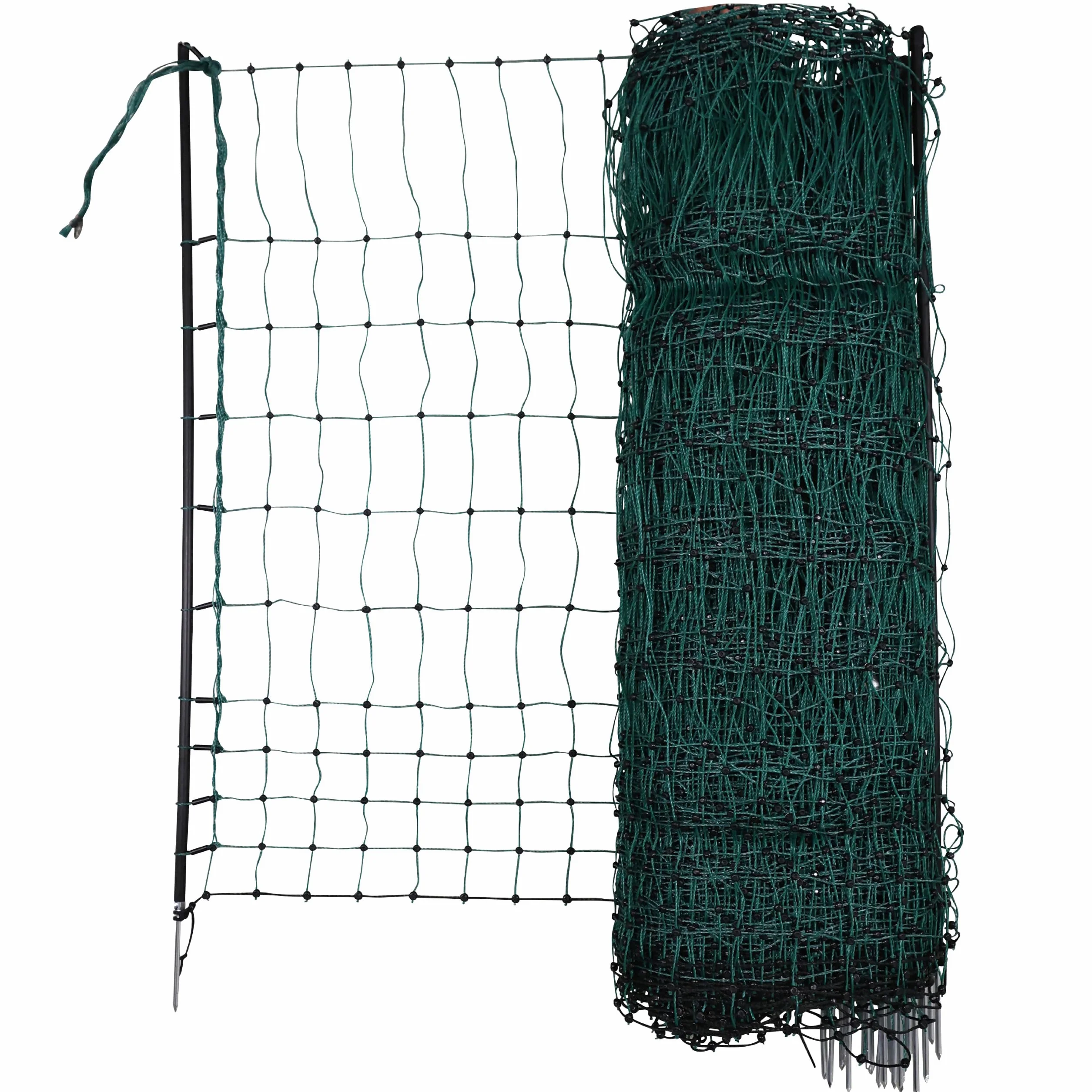 Kerbl Hobbyfarming 292278 Siatka dla Drobiu, Zielony, 50m