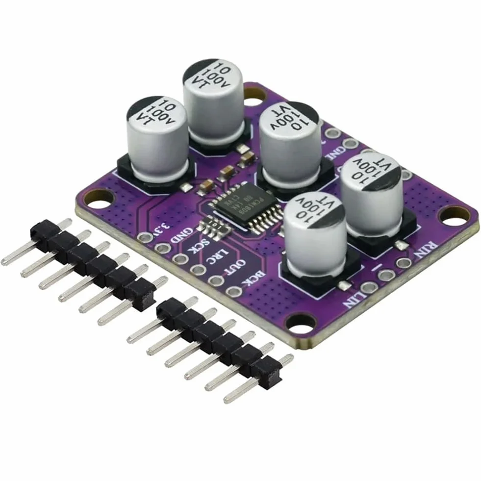 PCM1808 Audio Stereo Analogowy Dekoder Wejściowy 24bit Wzmacniacz Moduł Odtwarzacza Płyty