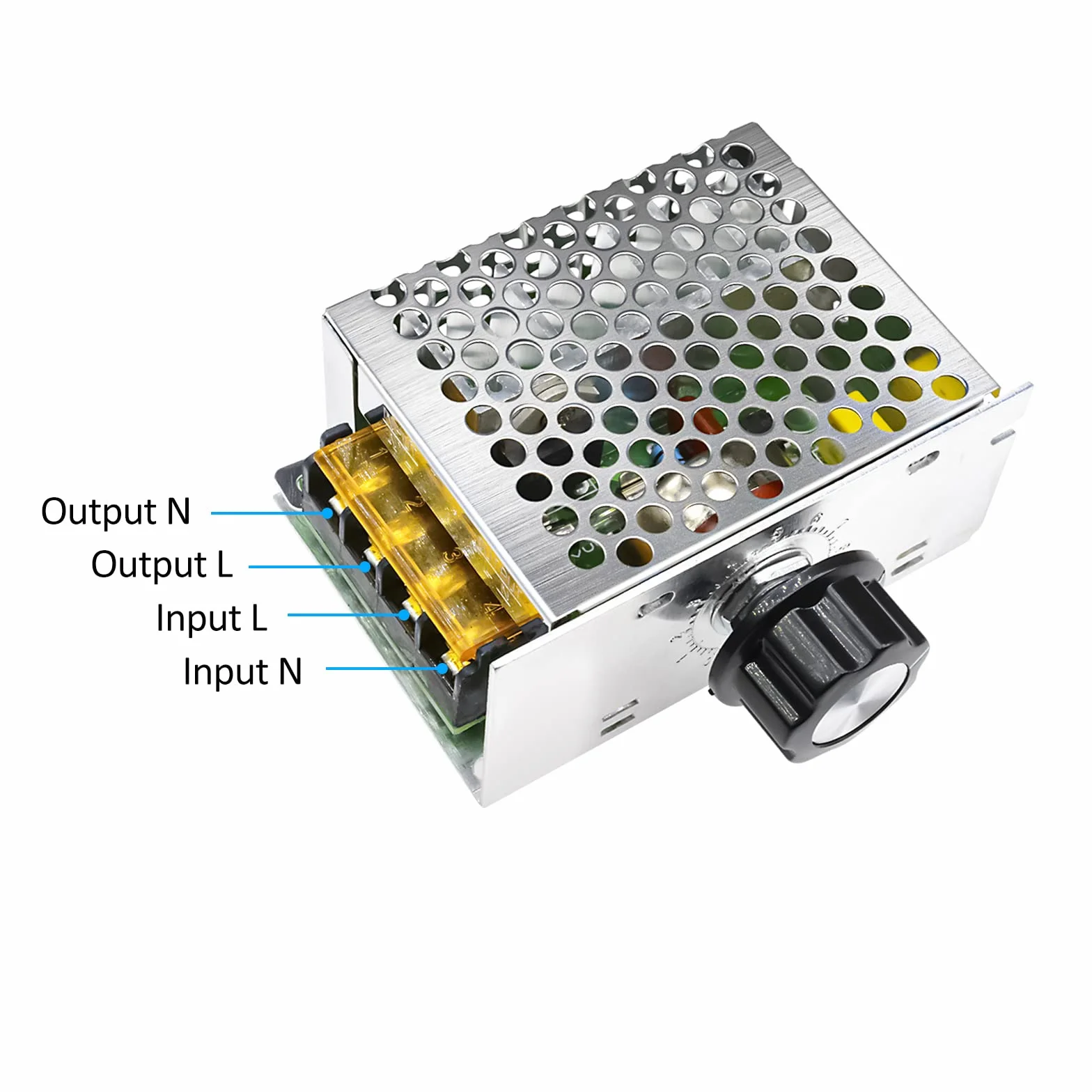 2 sztuki AC 220 V 4000 W High Power SCR elektroniczny regulator napięcia silnika, regulator prędkości obrotowej, kontrola napięcia, temperatury