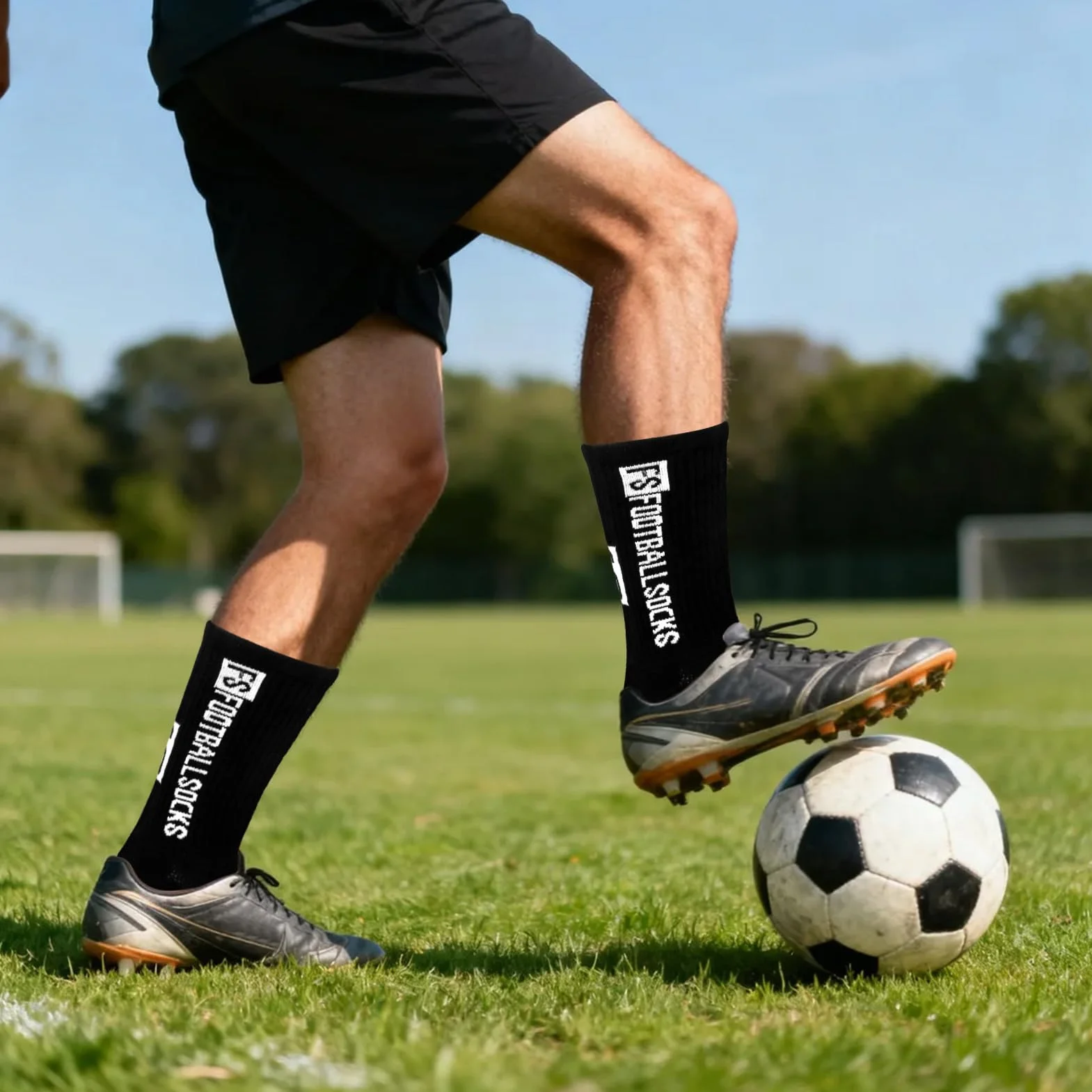Fußball Socken für Kinder Sportsocken Anti Rutsch Grip Socken Fussball 31-39 Rutschfeste Fußballsocken Fußball Zubehör Football Socks für Fussball Basketball Laufen