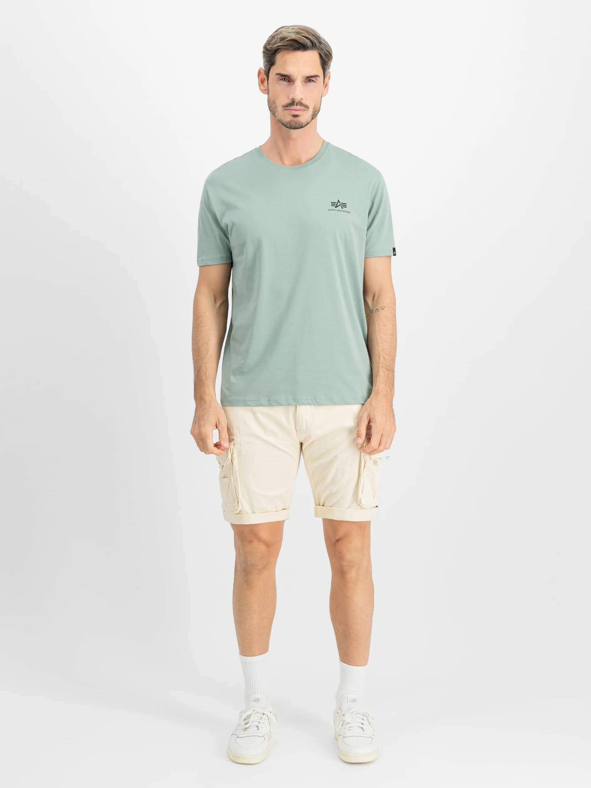 ALPHA INDUSTRIES Alpha Industries Crew Short Męskie Krótkie Spodenki - Szorty cargo Mężczyźni