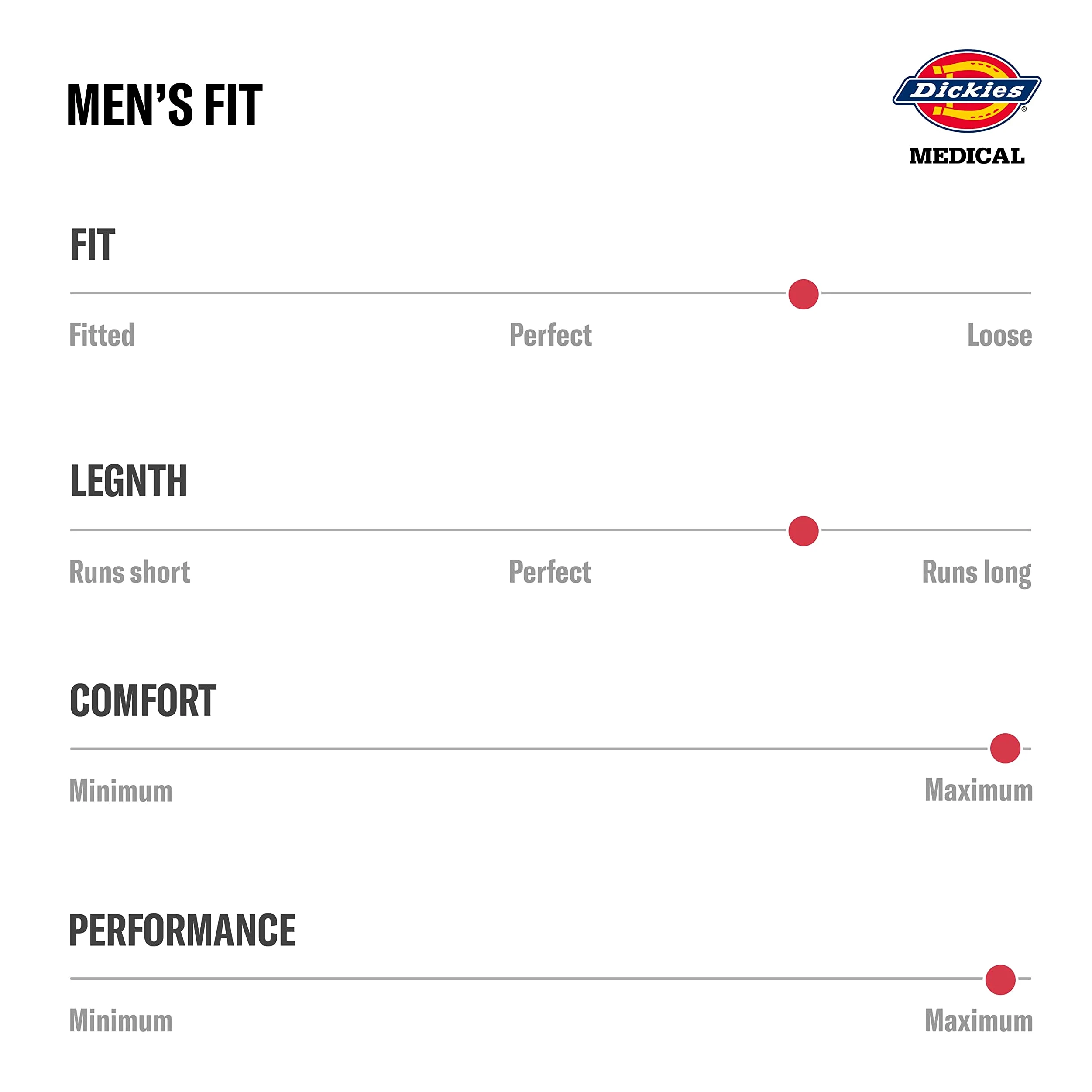 Dickies Męska koszulka medyczna