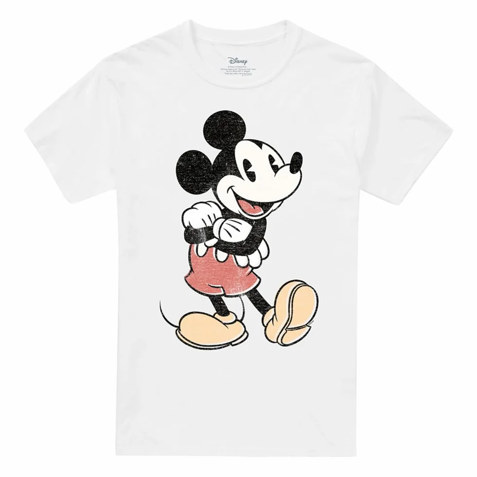 Disney Koszulka Mężczyźni Vintage Mickey
