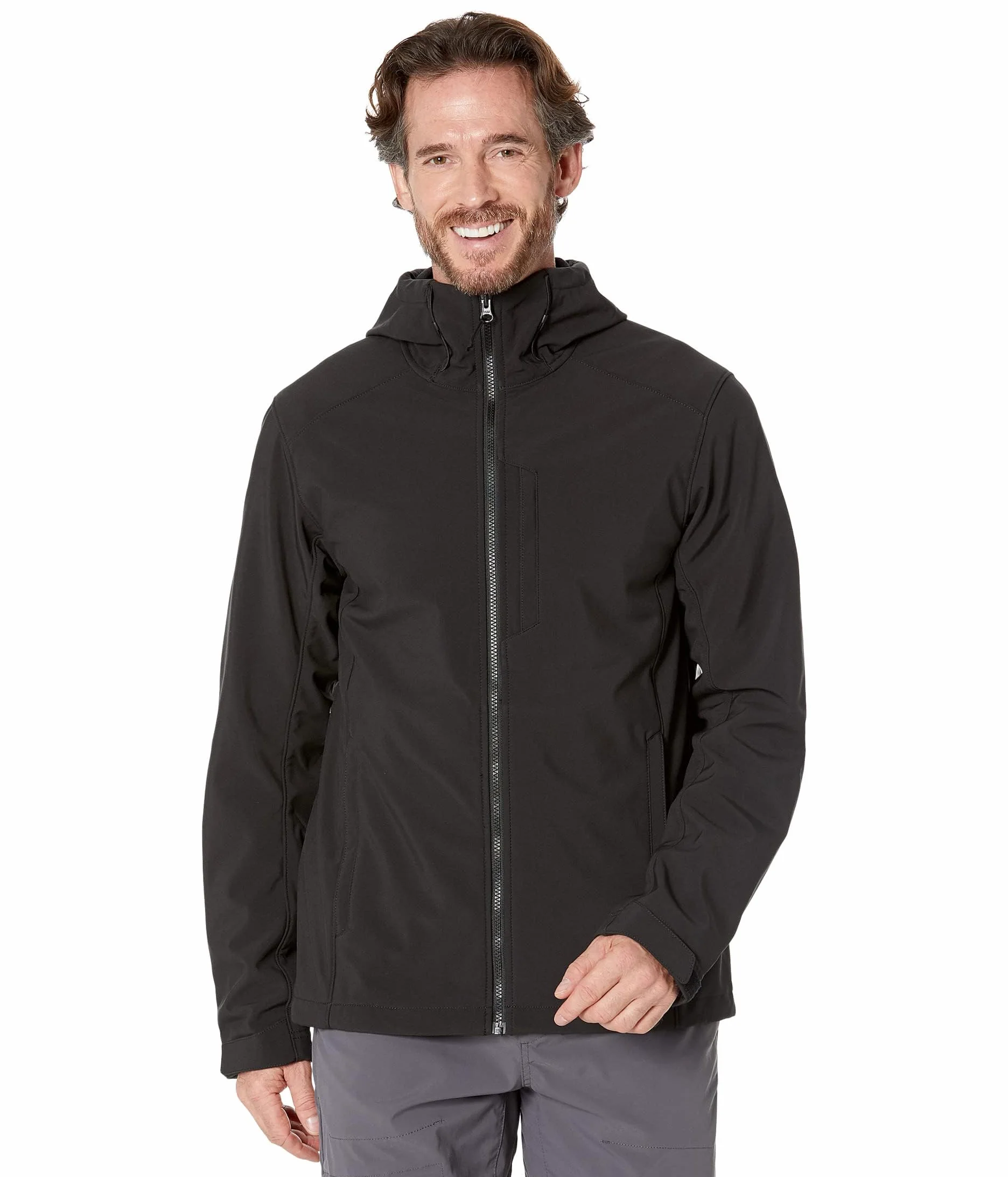 Helly Hansen Mężczyźni Paramount Hooded Softshell Jacket Kurtka Softshell, Czarny, S