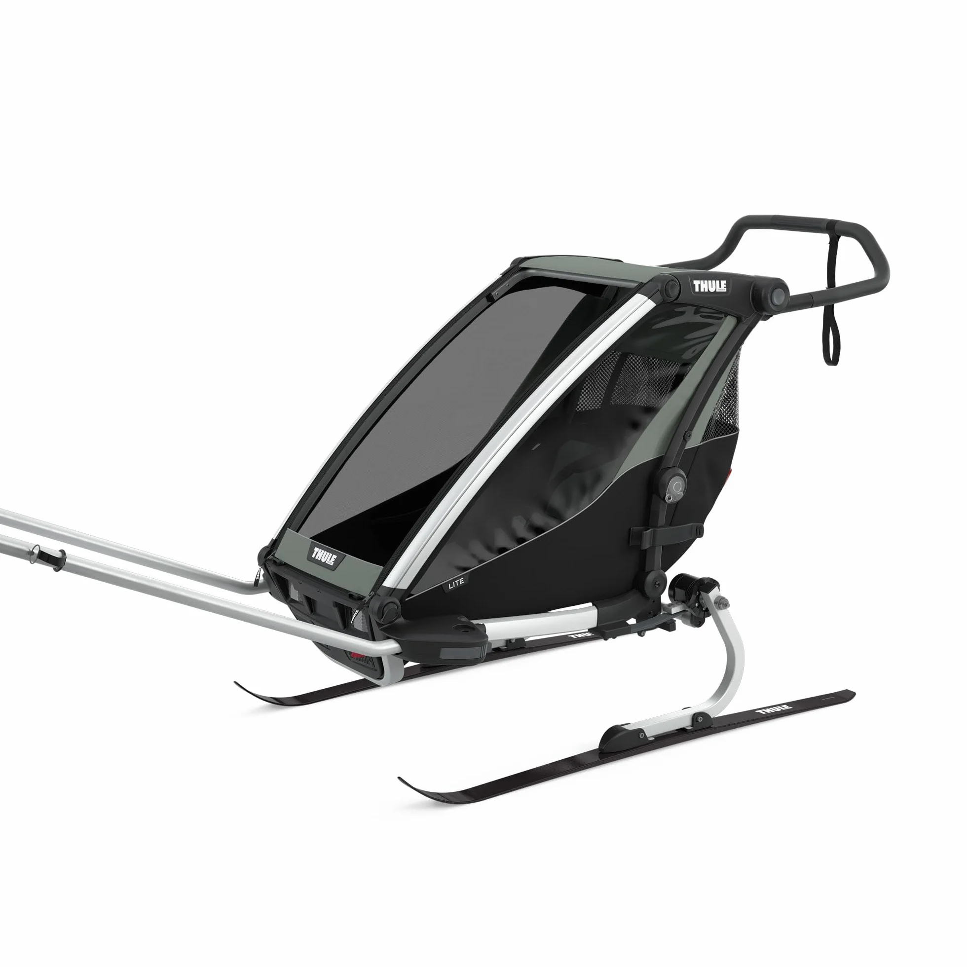 Przyczepka rowerowa THULE Chariot Lite Single kolor Agave