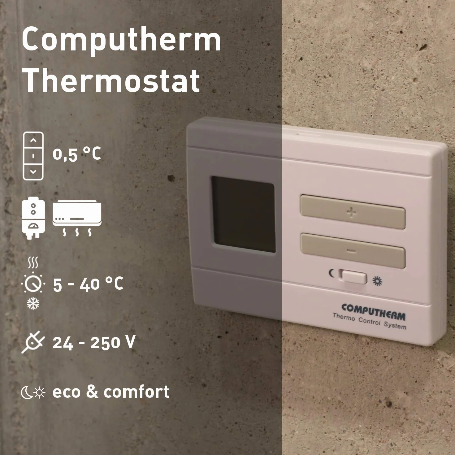 COMPUTHERM Q3 Cyfrowy termostat pokojowy