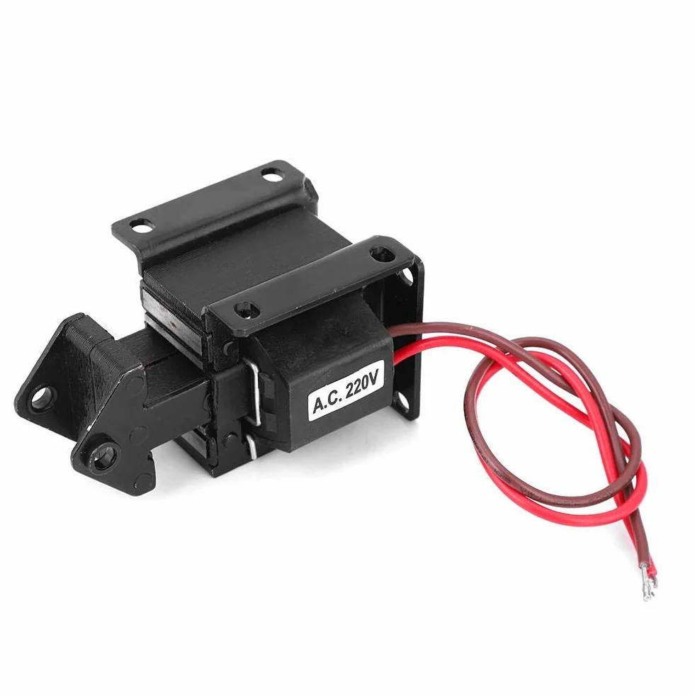 Elektromagnes, AC magnes trakcyjny elektromagnes do automatyzacji przemysłowej 220 V AC 14,7 N 15 mm skok