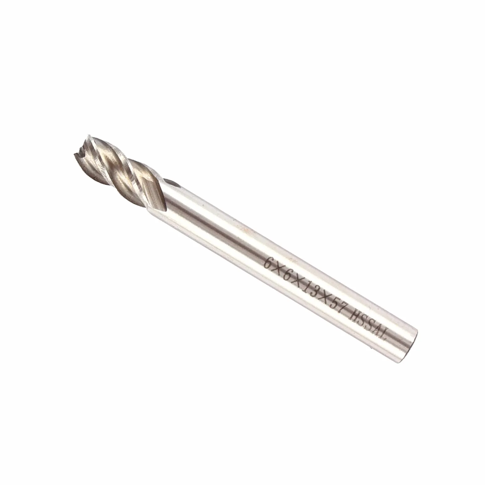 AUNMAS Frez Palcowy HSS Szybkie Narzędzie 4-ostrzowe Frezy 4-12 Mm do Obróbki CNC Stal Aluminiowa