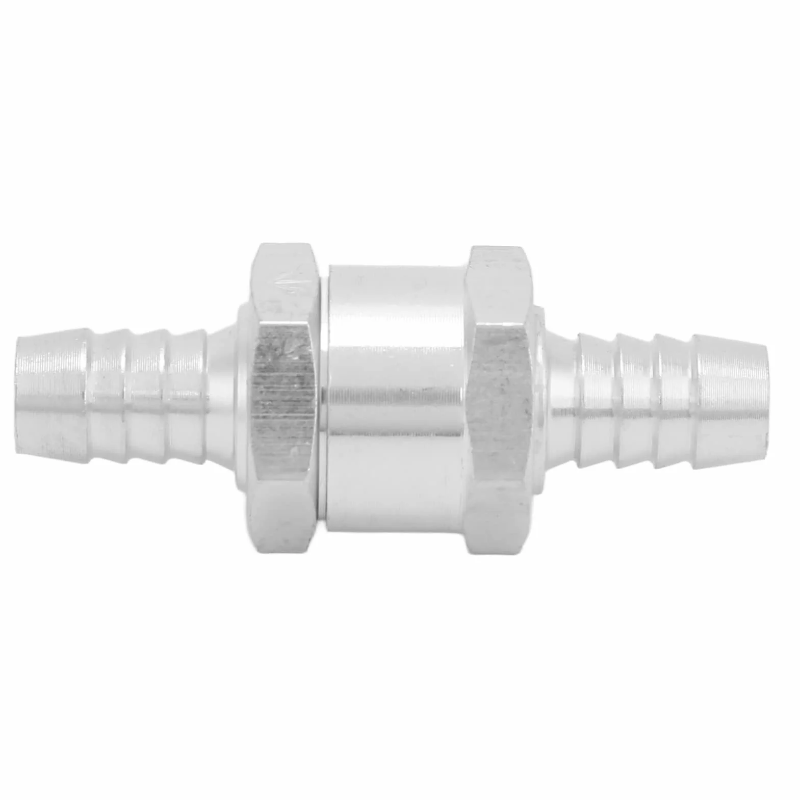 Zawór zwrotny nie zwrotny zawór zwrotny stop aluminium uniwersalny do paliwa benzyny benzynowy napędowy, woda (10 mm)
