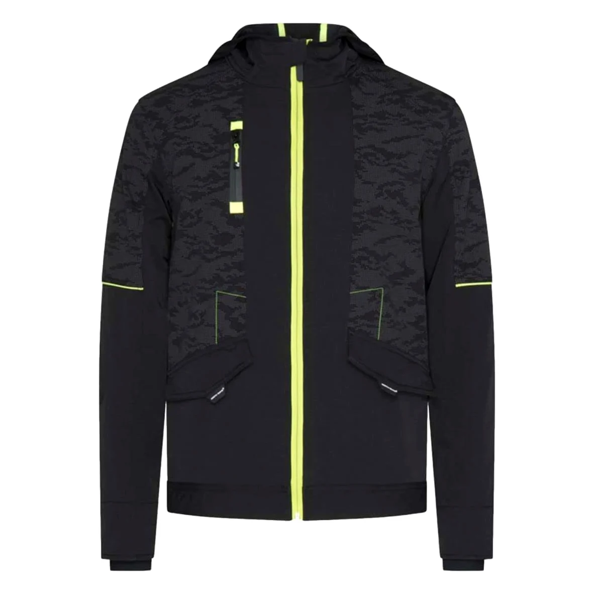 Kurtka robocza North Ways Garcia Black And Yellow Fluo