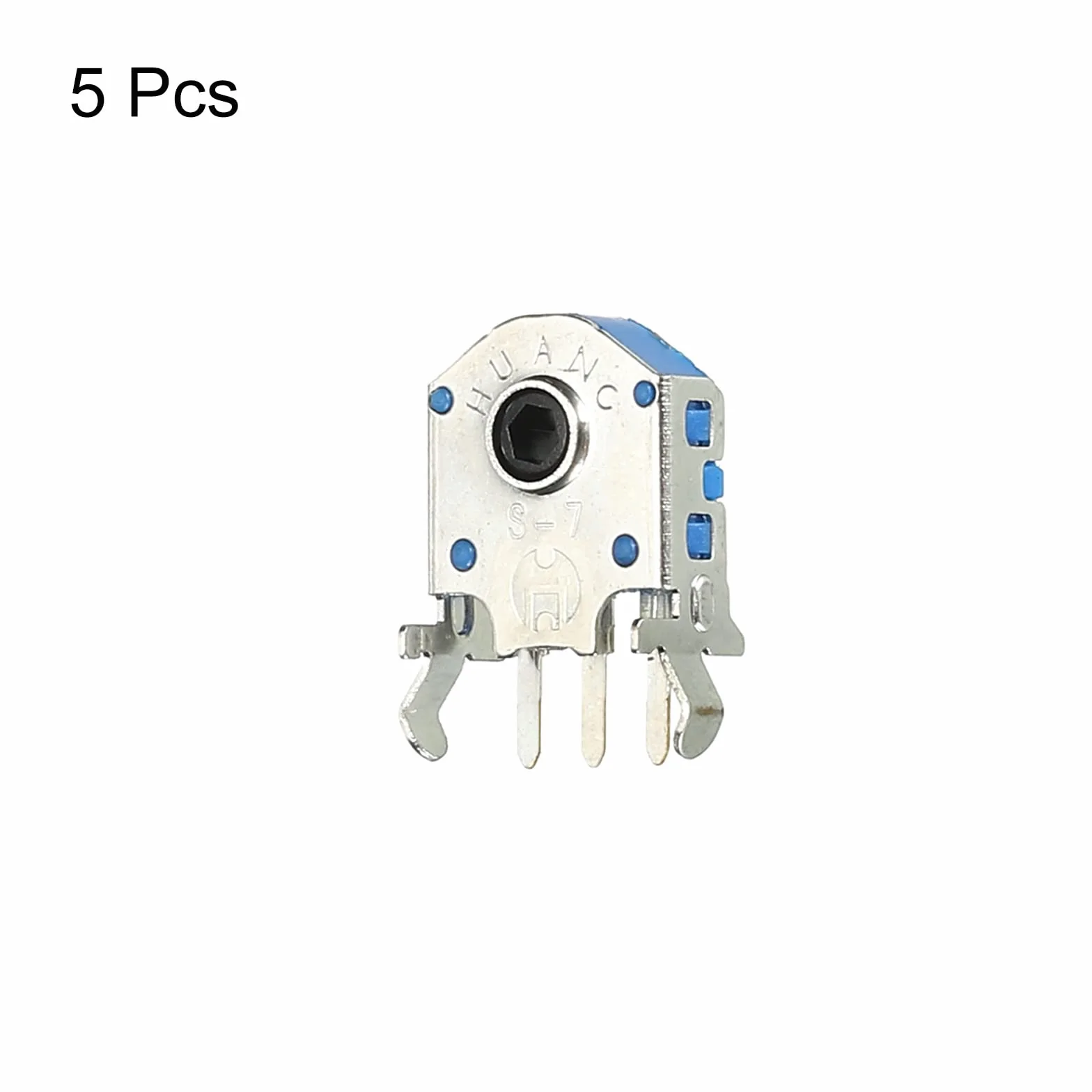 sourcing map Mysz Koło Enkoder 7mm 300W Czas Dokładny Dekoder Obrotowy Mysz Przewijanie Koło Enkoder 5szt