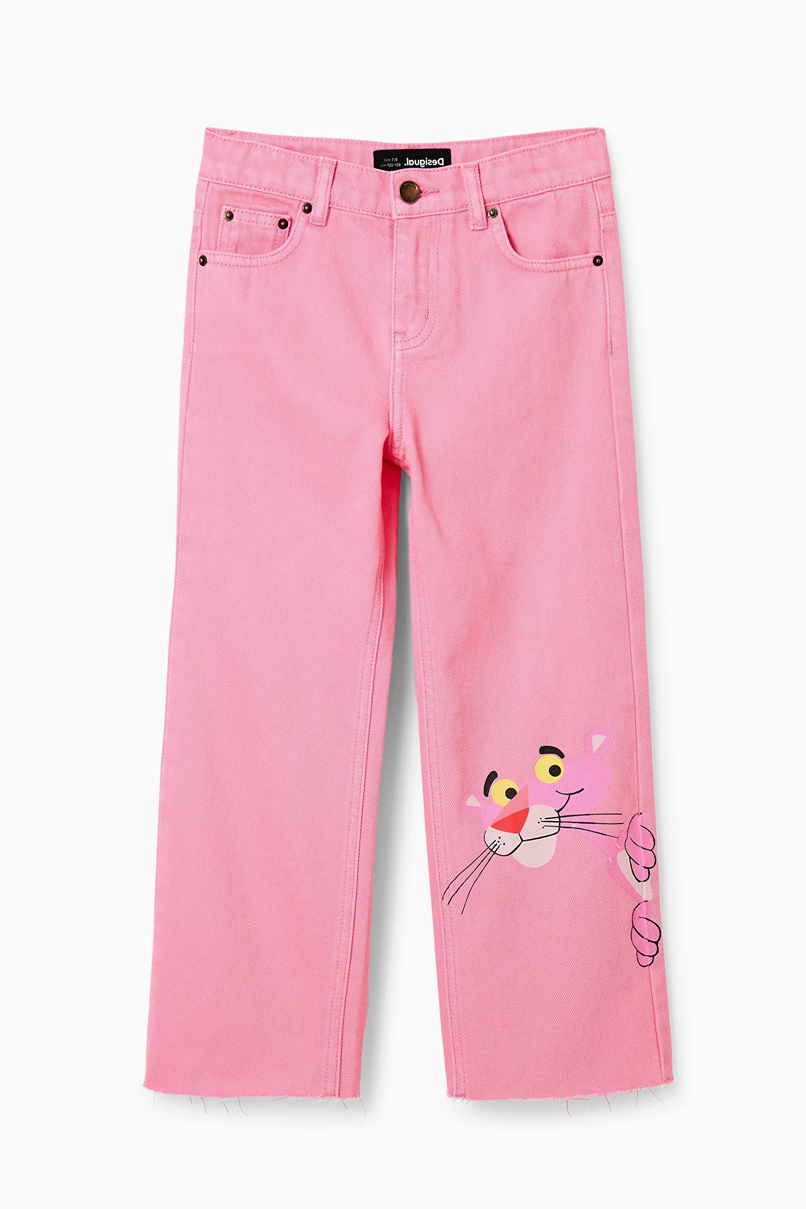 Desigual Denim, Różowa Pantera - Dżins Dziewczynki