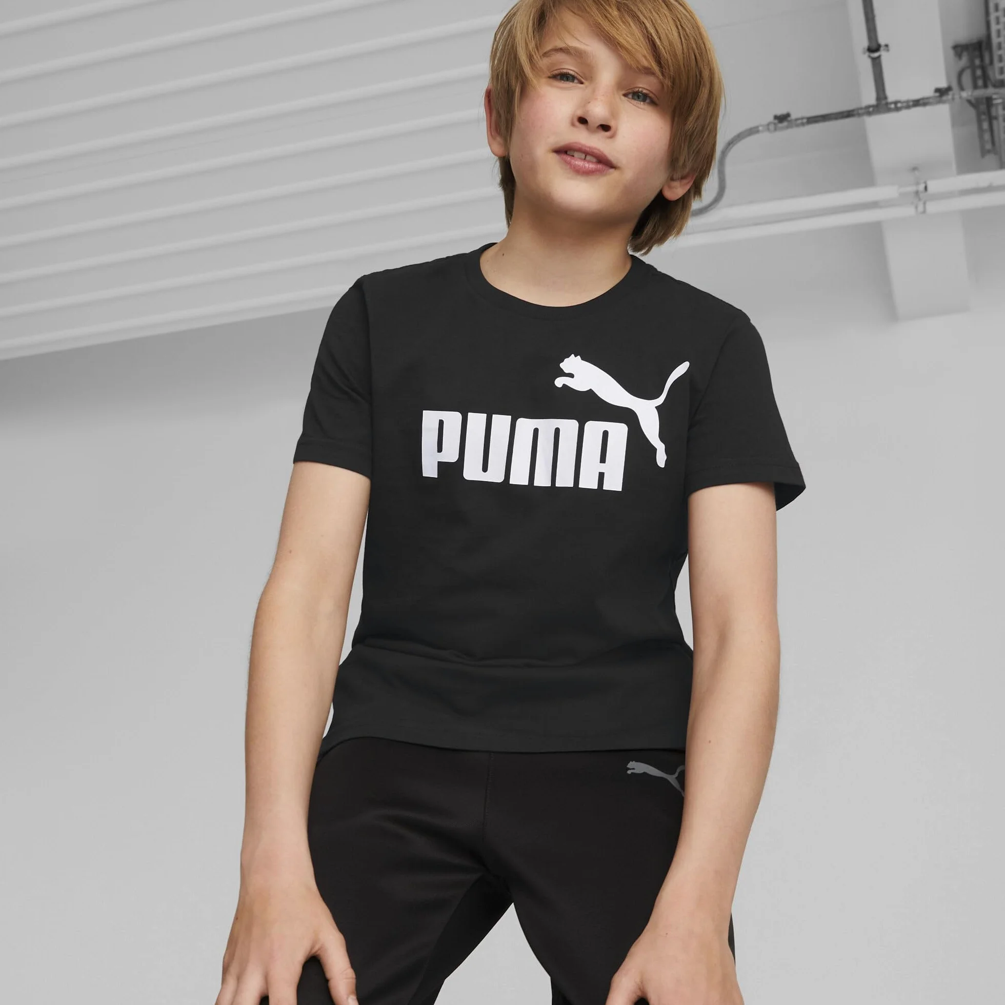 PUMA T-shirt Chłopcy ESS Logo Tee B