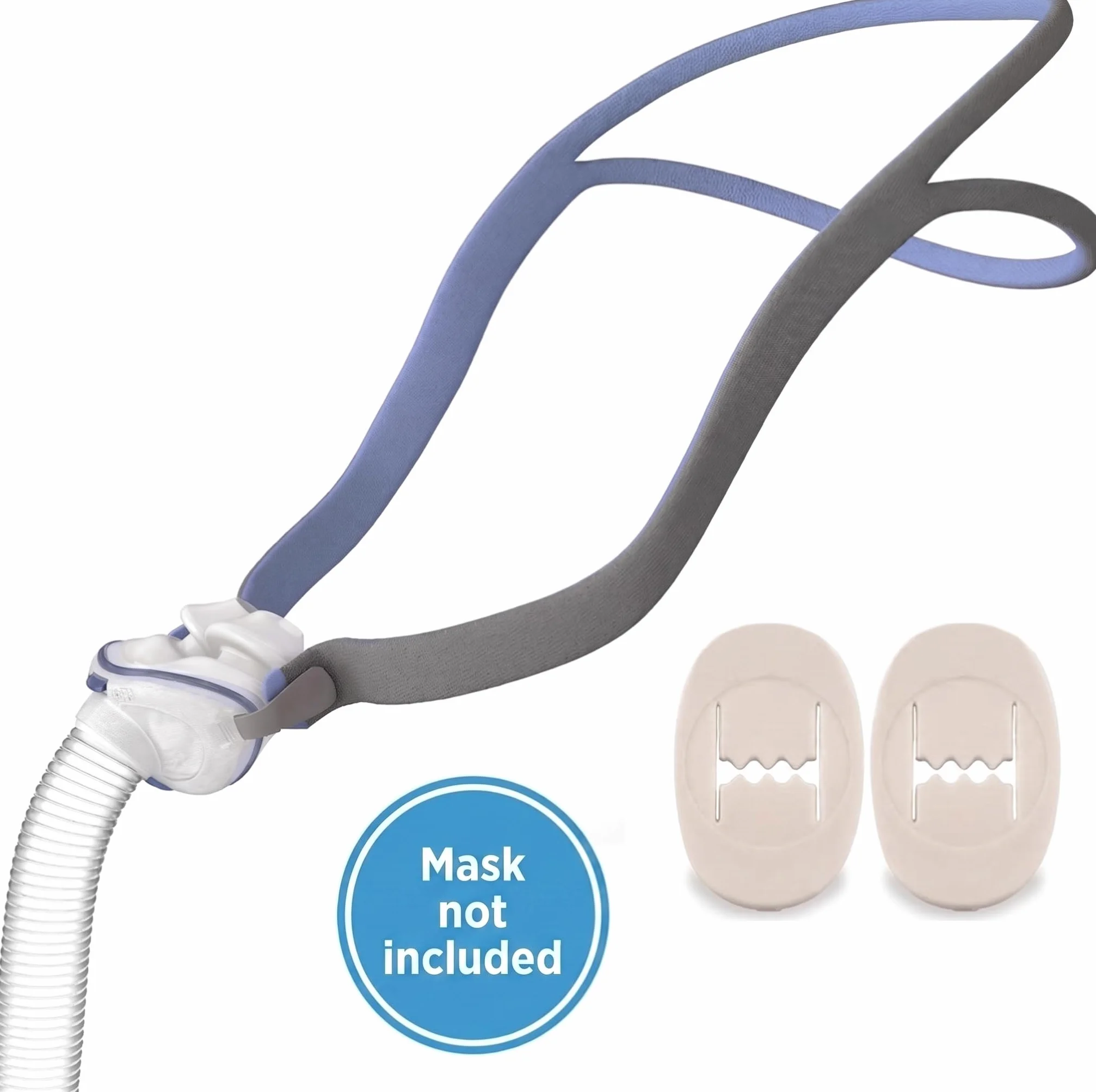 Pasek na Głowę Kompatybilny z Maską ResMed AirFit P10 - Uprząż CPAP dla Maski na Poduszkę (Maska Nie Jest Dołączona)